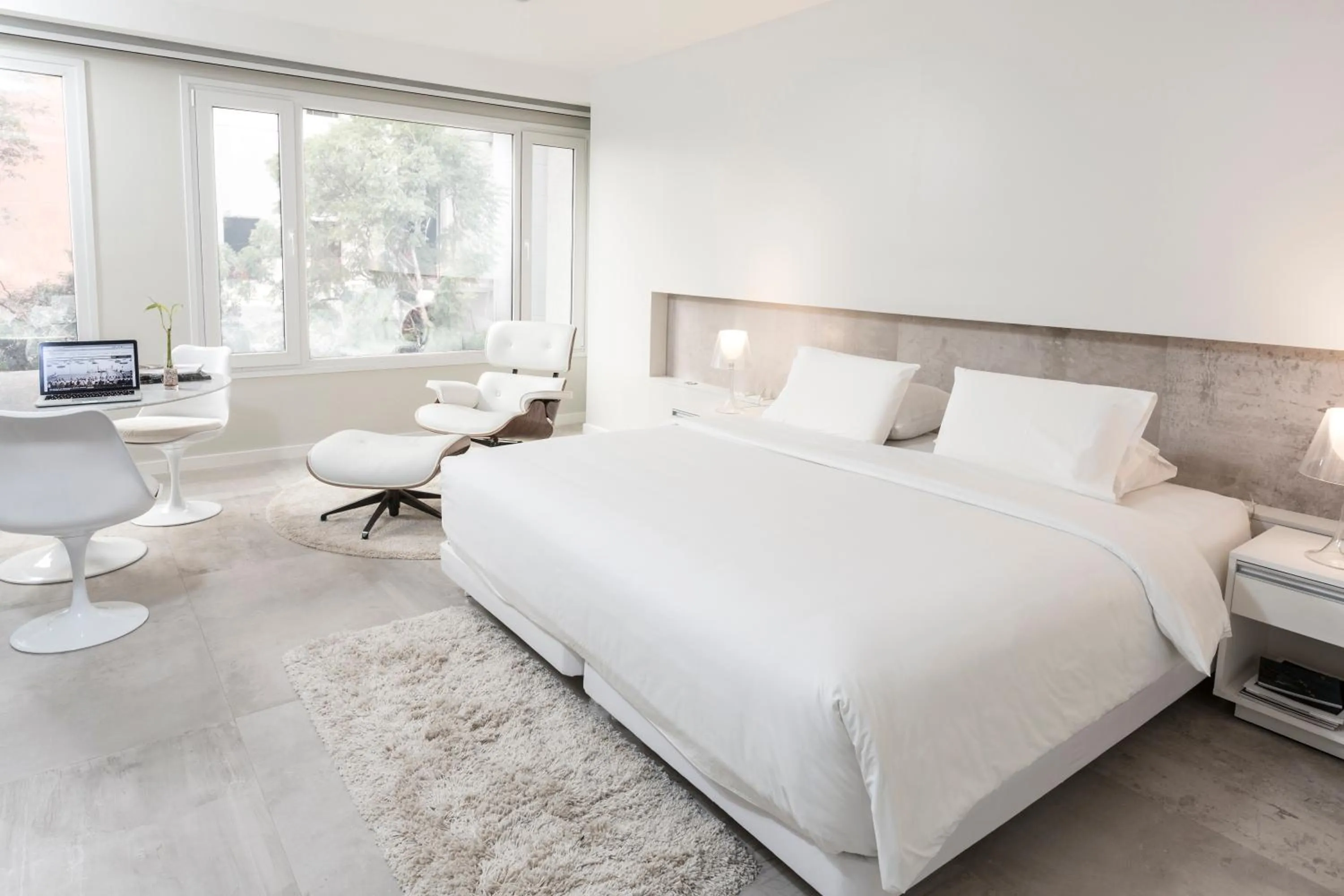 Bed in Hub Hotel Asuncion