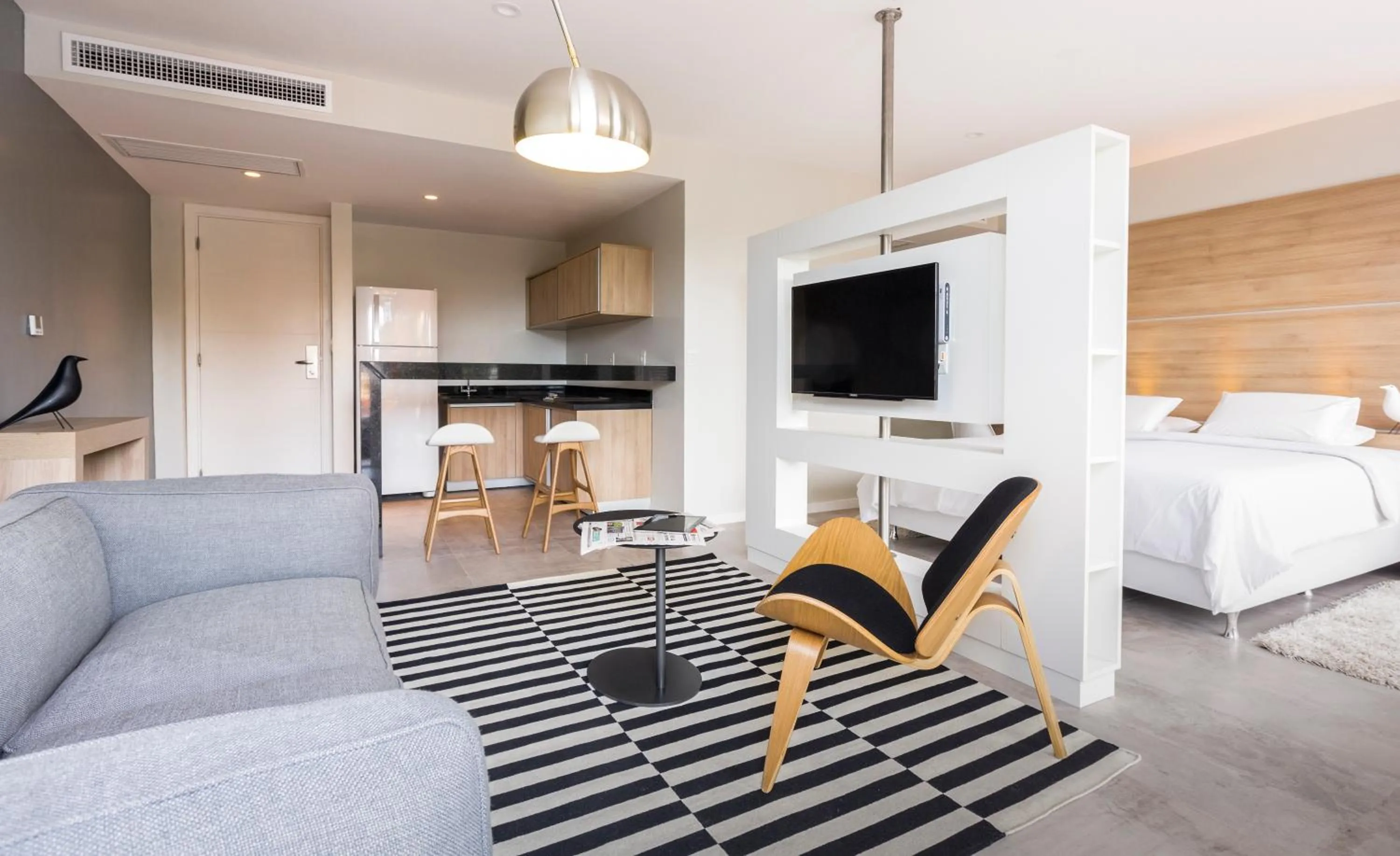 Bed in Hub Hotel Asuncion