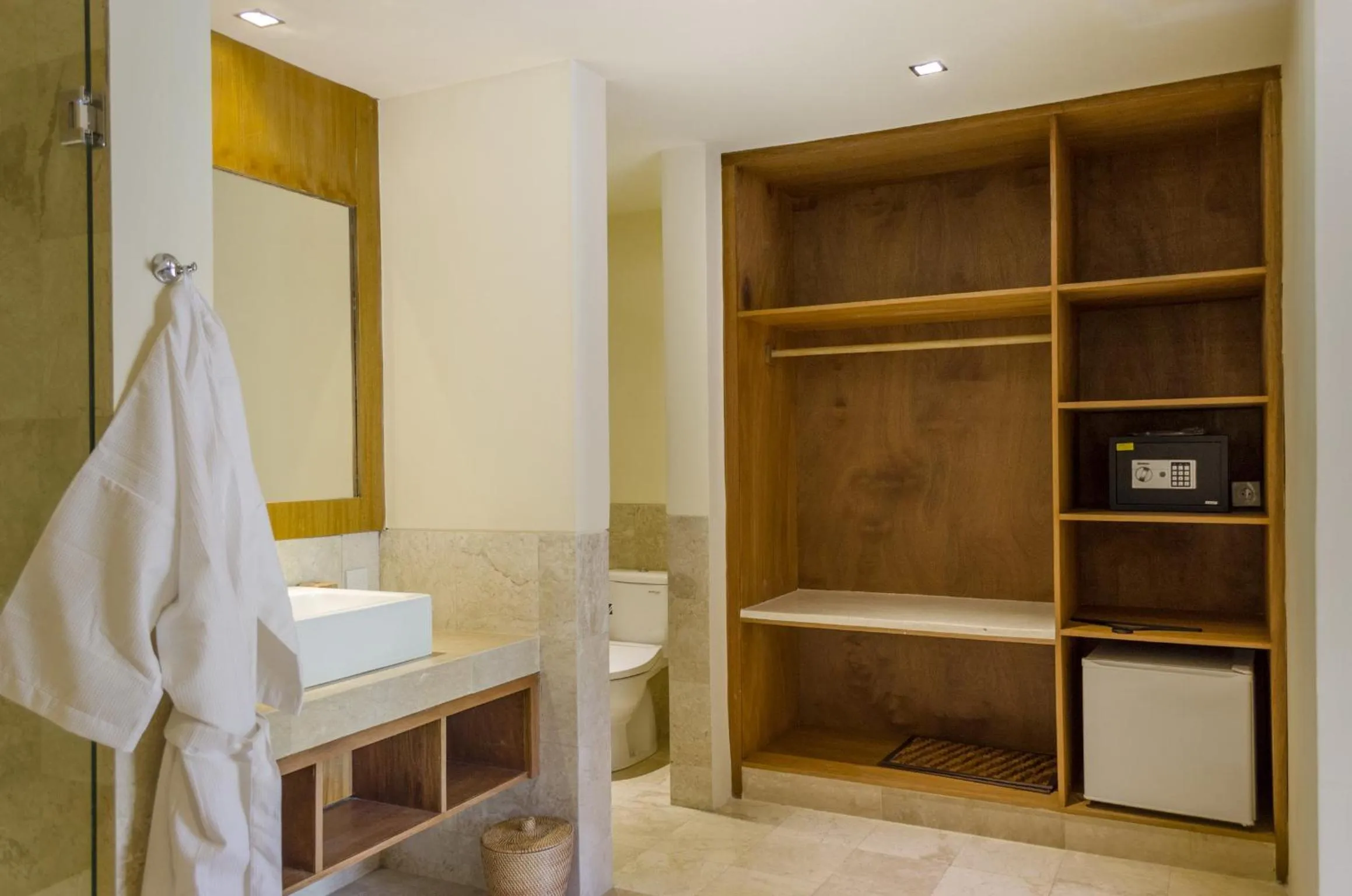 Bathroom, Bed in Sapodilla Ubud