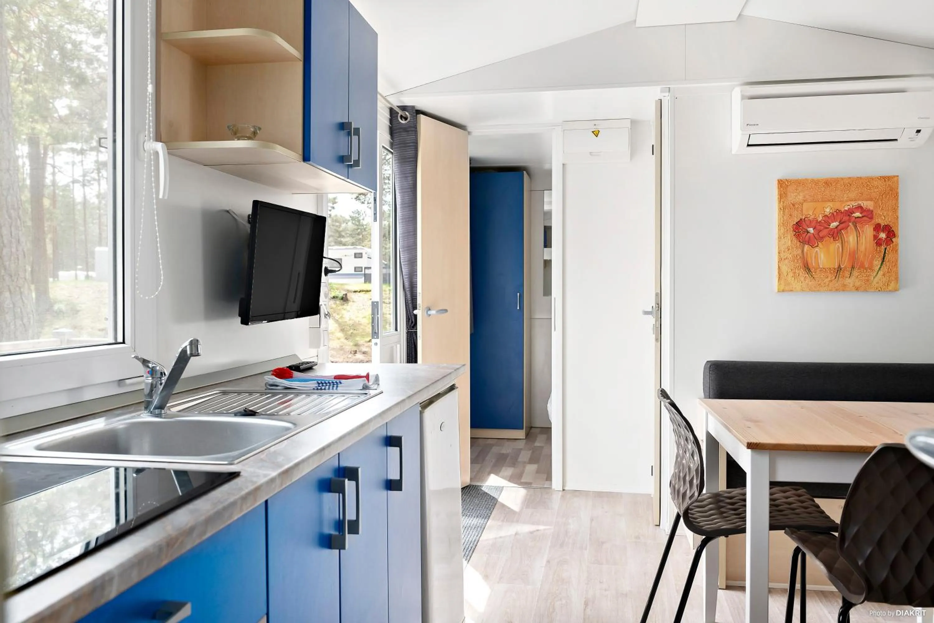 Kitchen or kitchenette in First Camp Åhus-Kristianstad