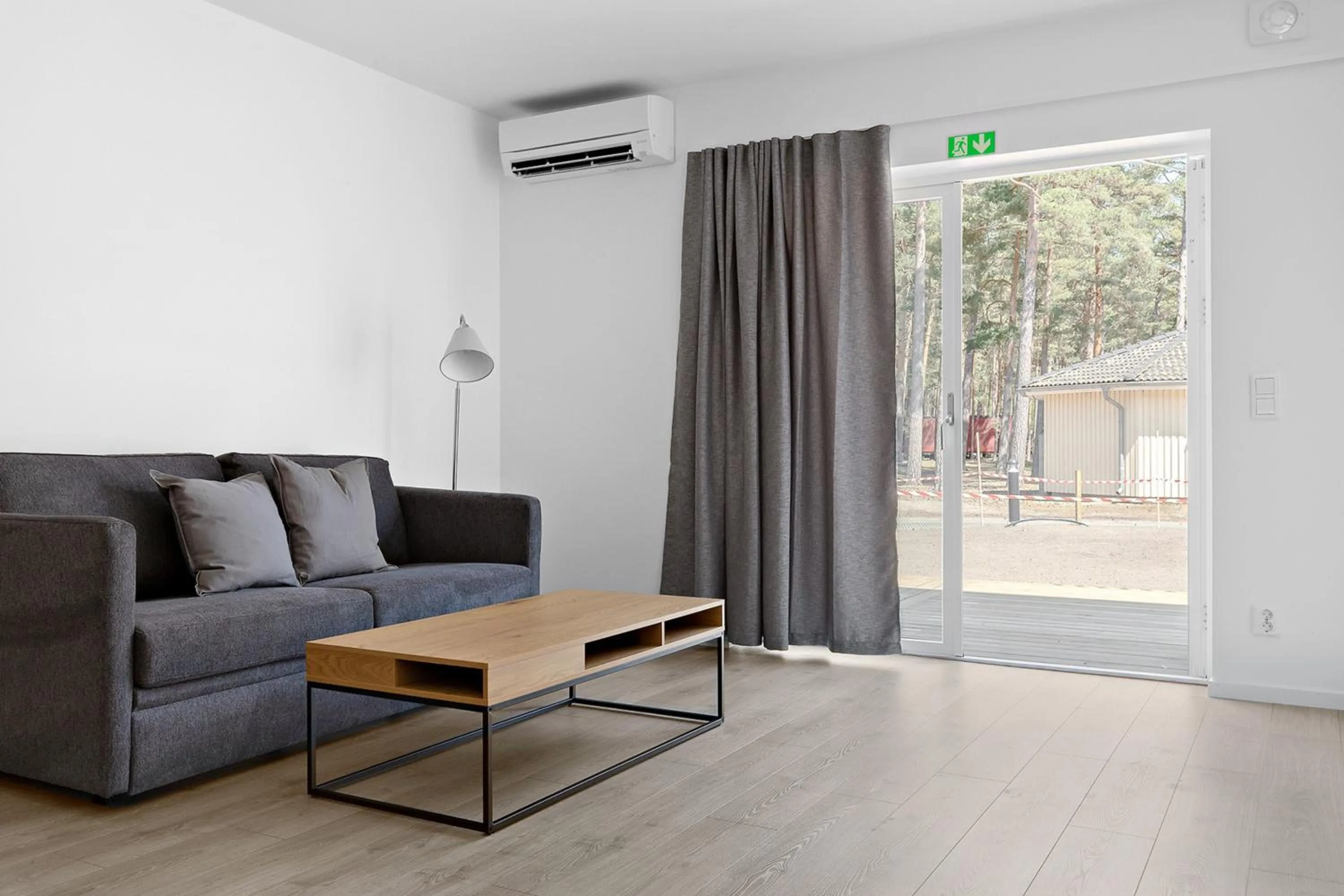 Living room in First Camp Åhus-Kristianstad