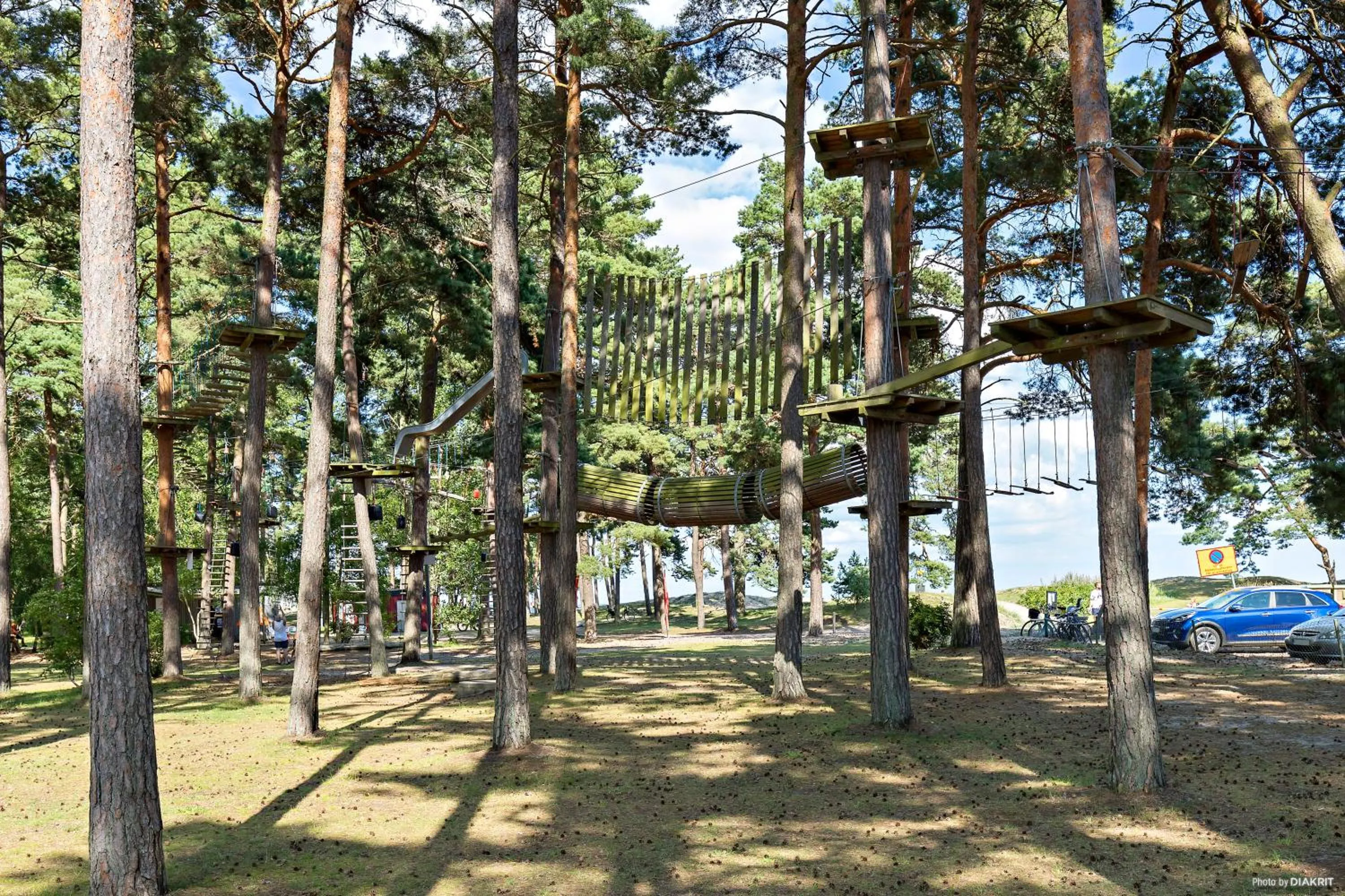 Natural landscape in First Camp Åhus-Kristianstad