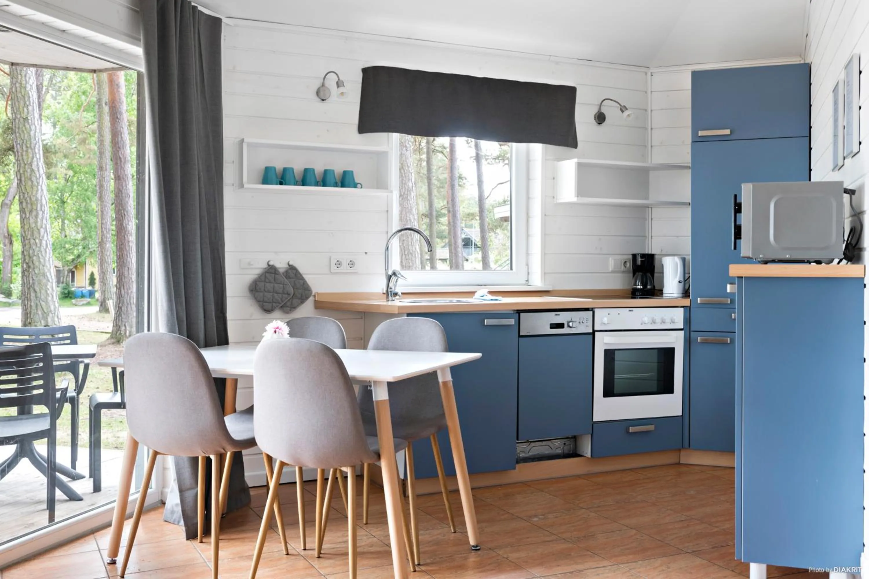 Kitchen or kitchenette in First Camp Åhus-Kristianstad