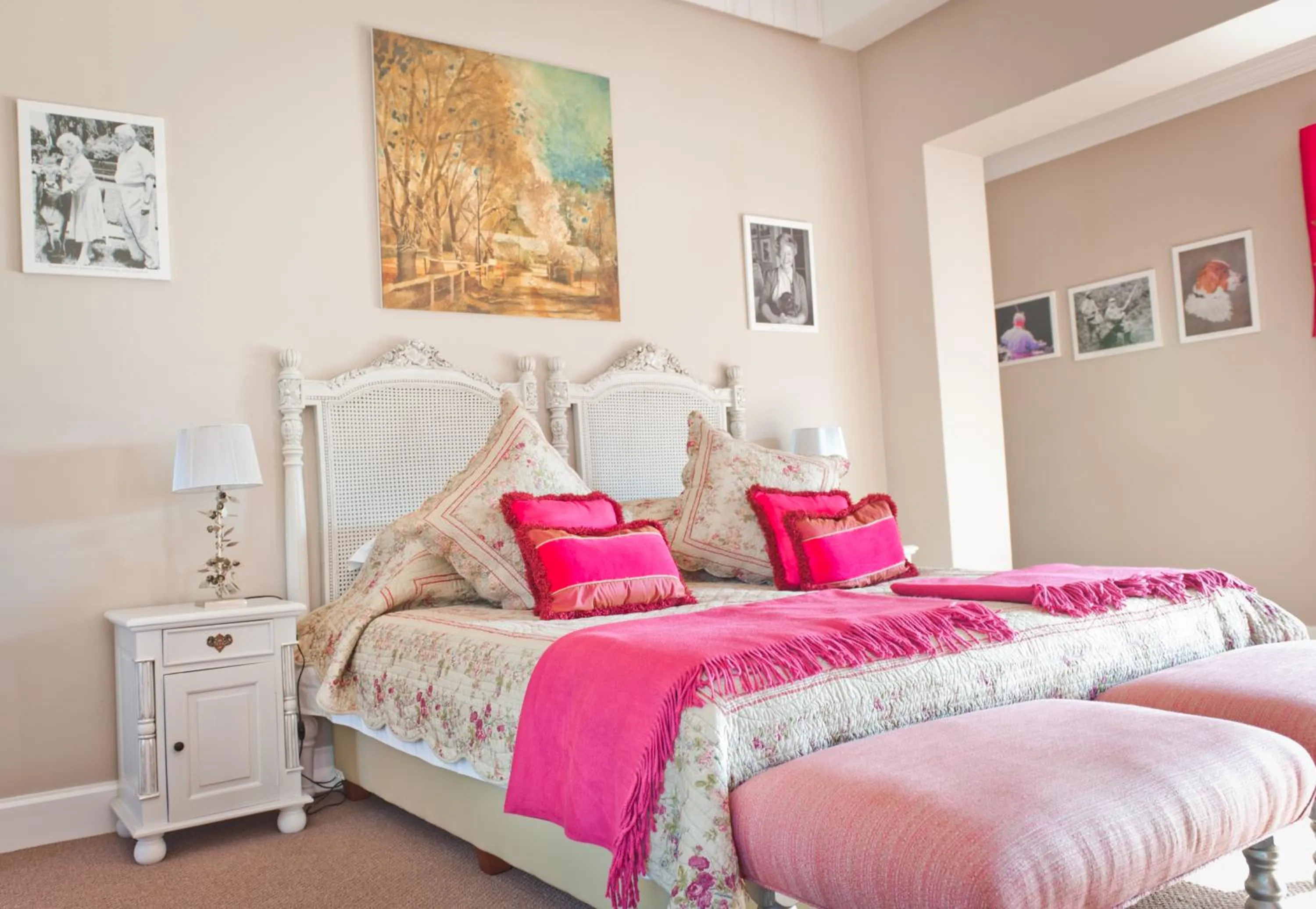 Decorative detail, Bed in Fordoun Hotel and Spa