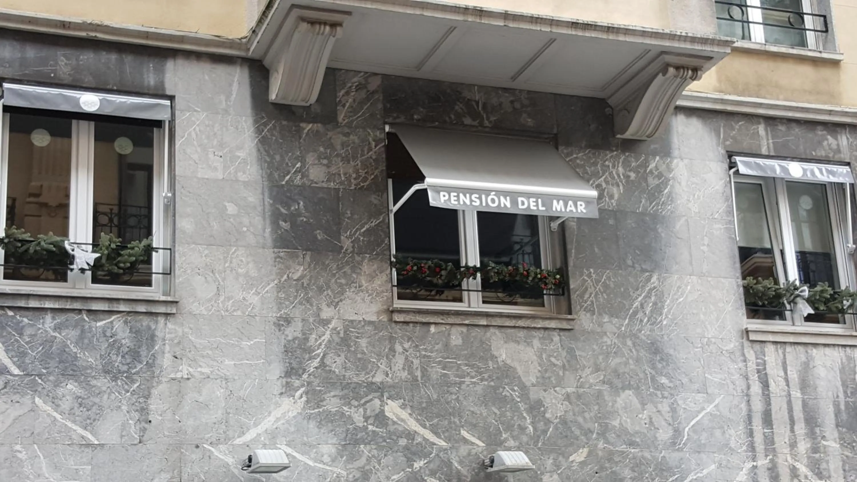 Facade/entrance in Pension Del Mar
