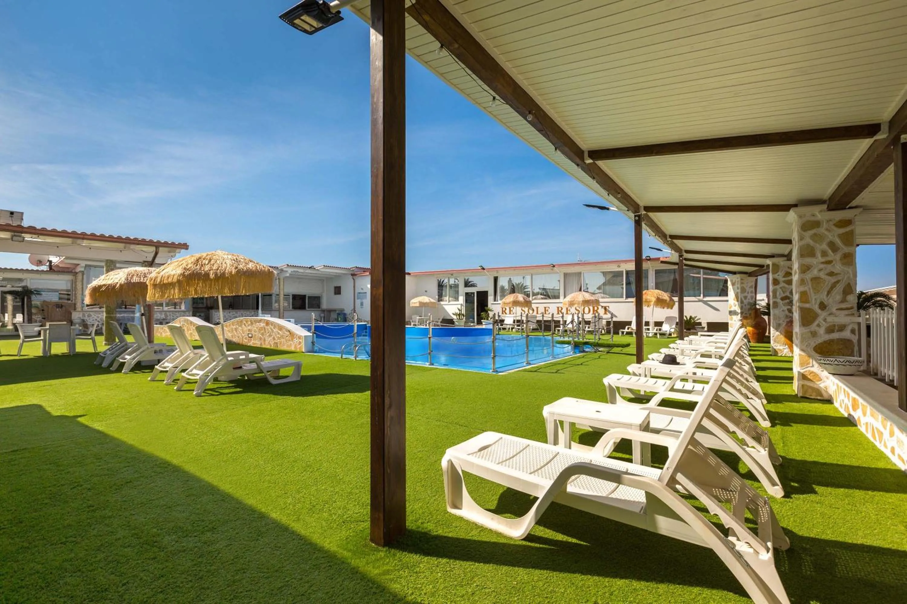 Swimming pool in Re Sole Resort&Spa