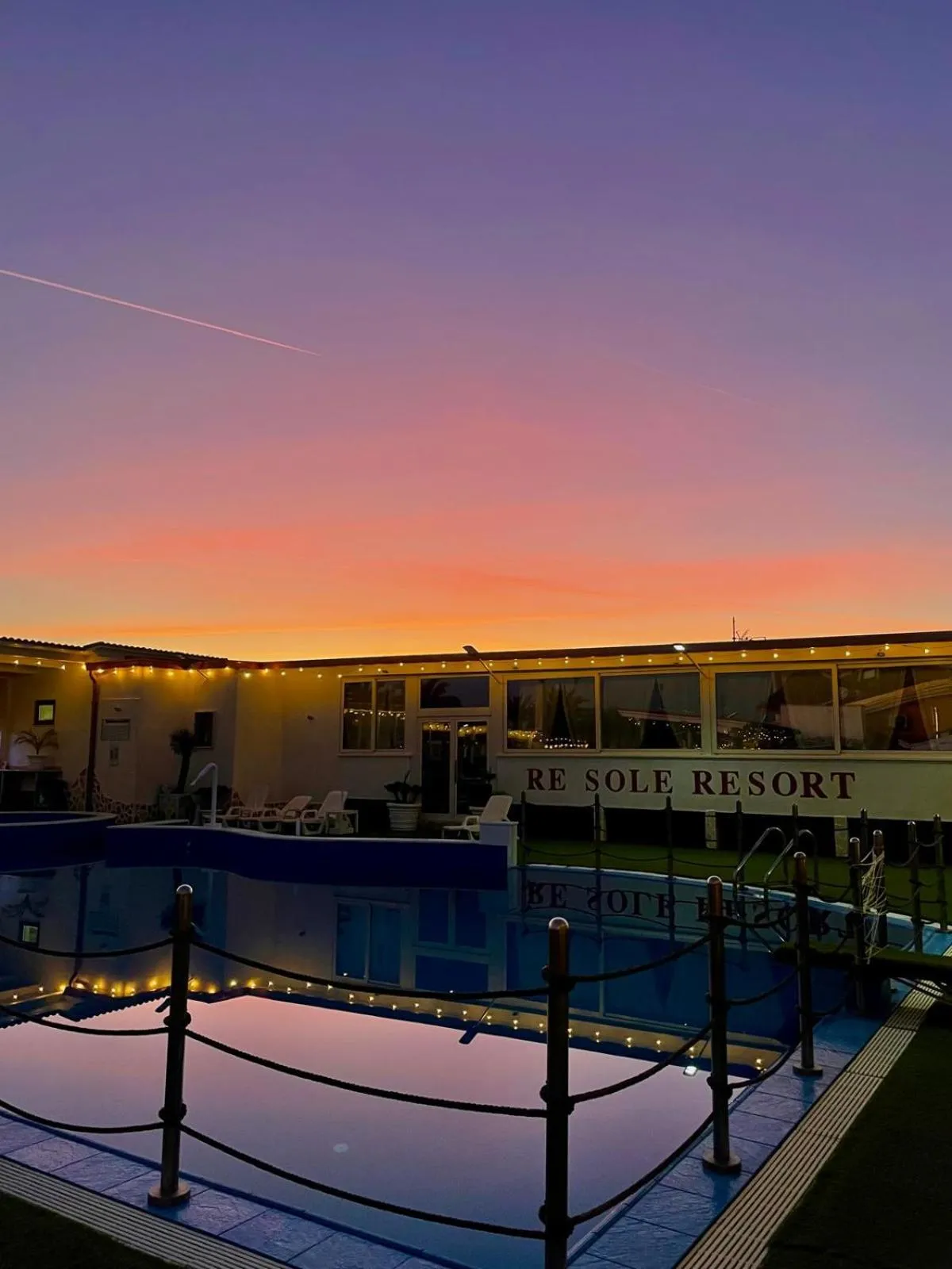 Swimming pool in Re Sole Resort&Spa