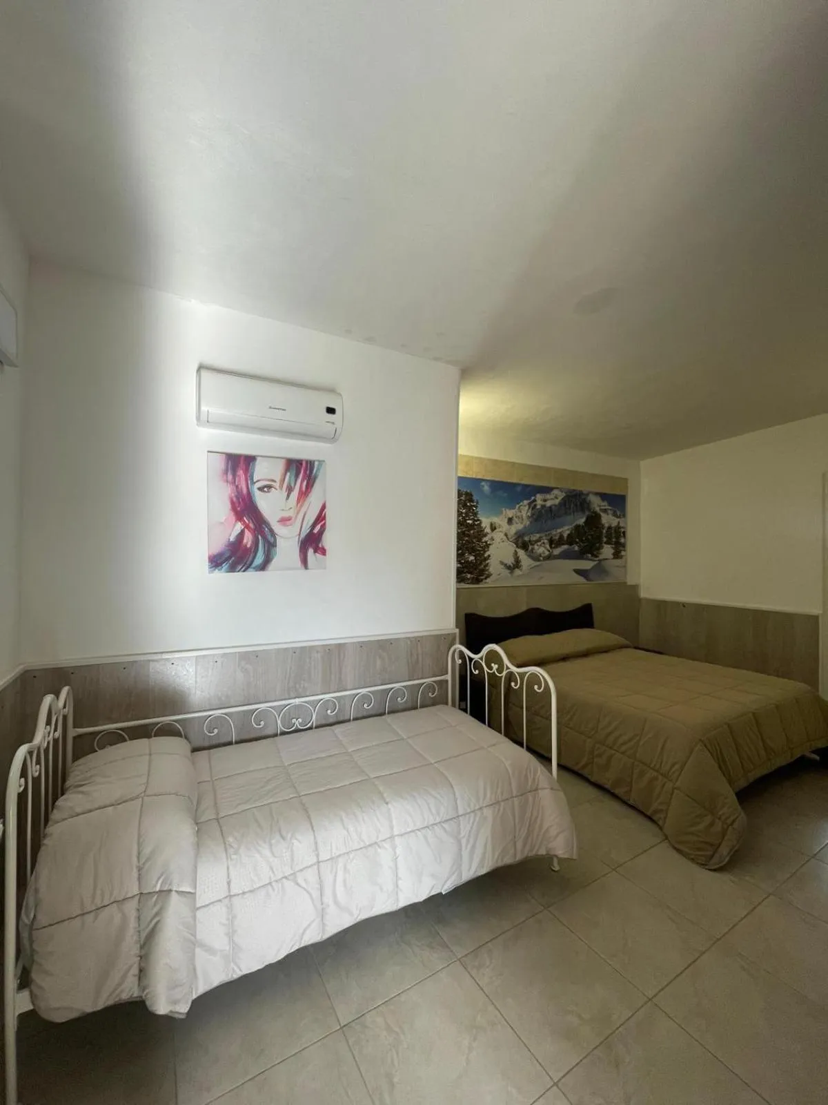 Bed in Re Sole Resort&Spa