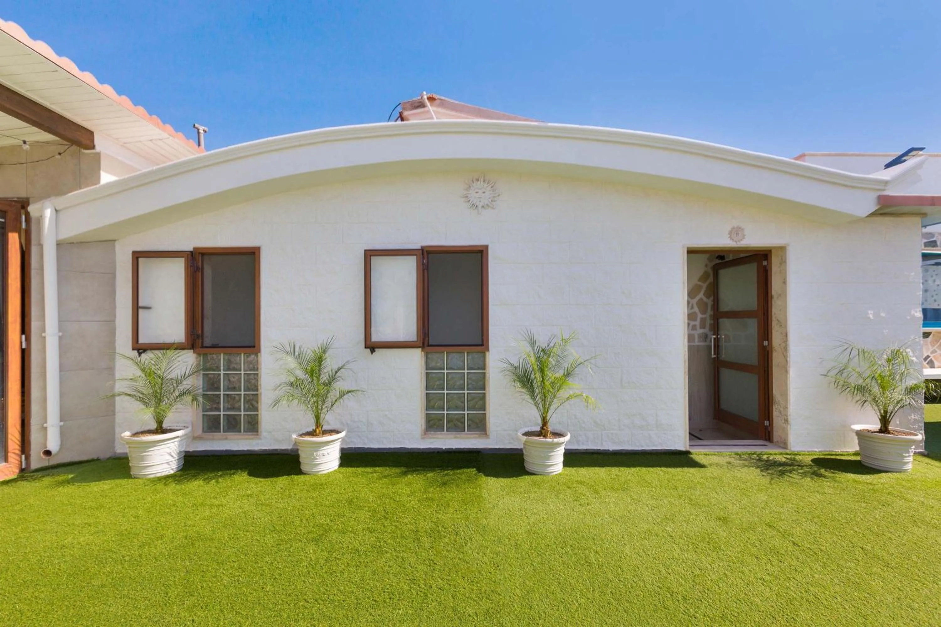 Garden view in Re Sole Resort&Spa