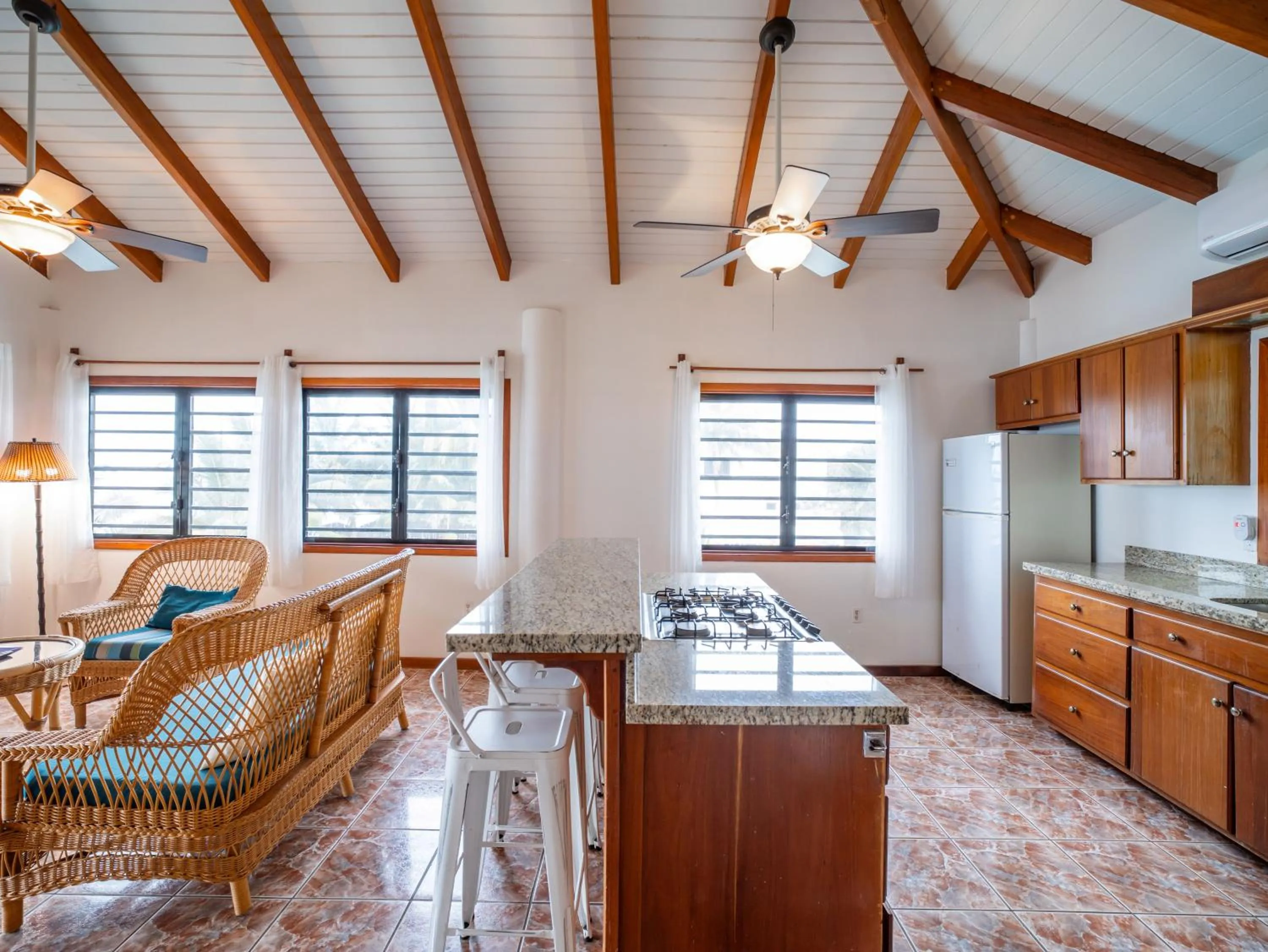 kitchen in Maya Beach Hotel