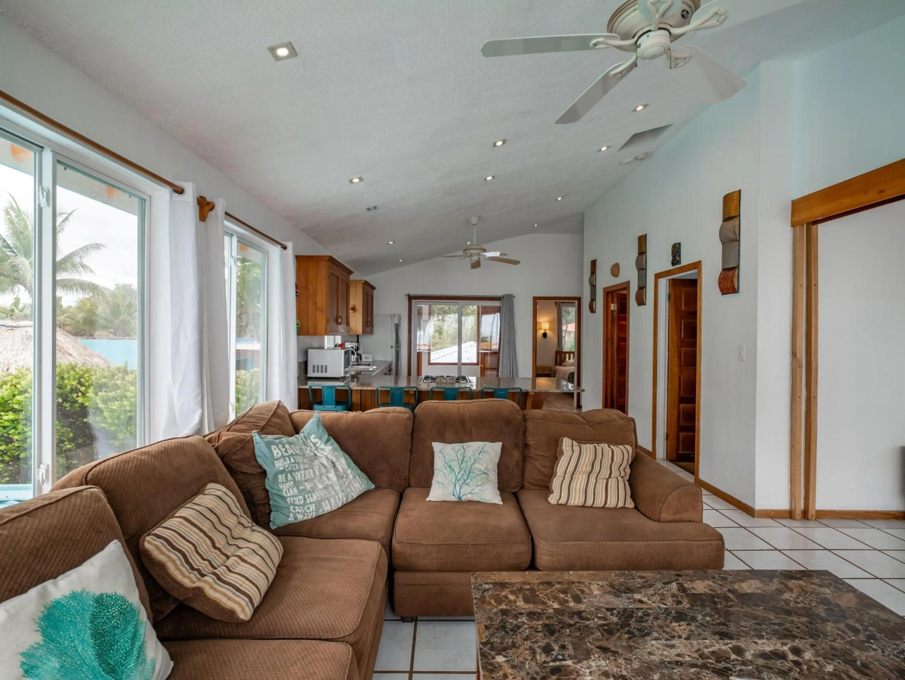 Living room in Maya Beach Hotel