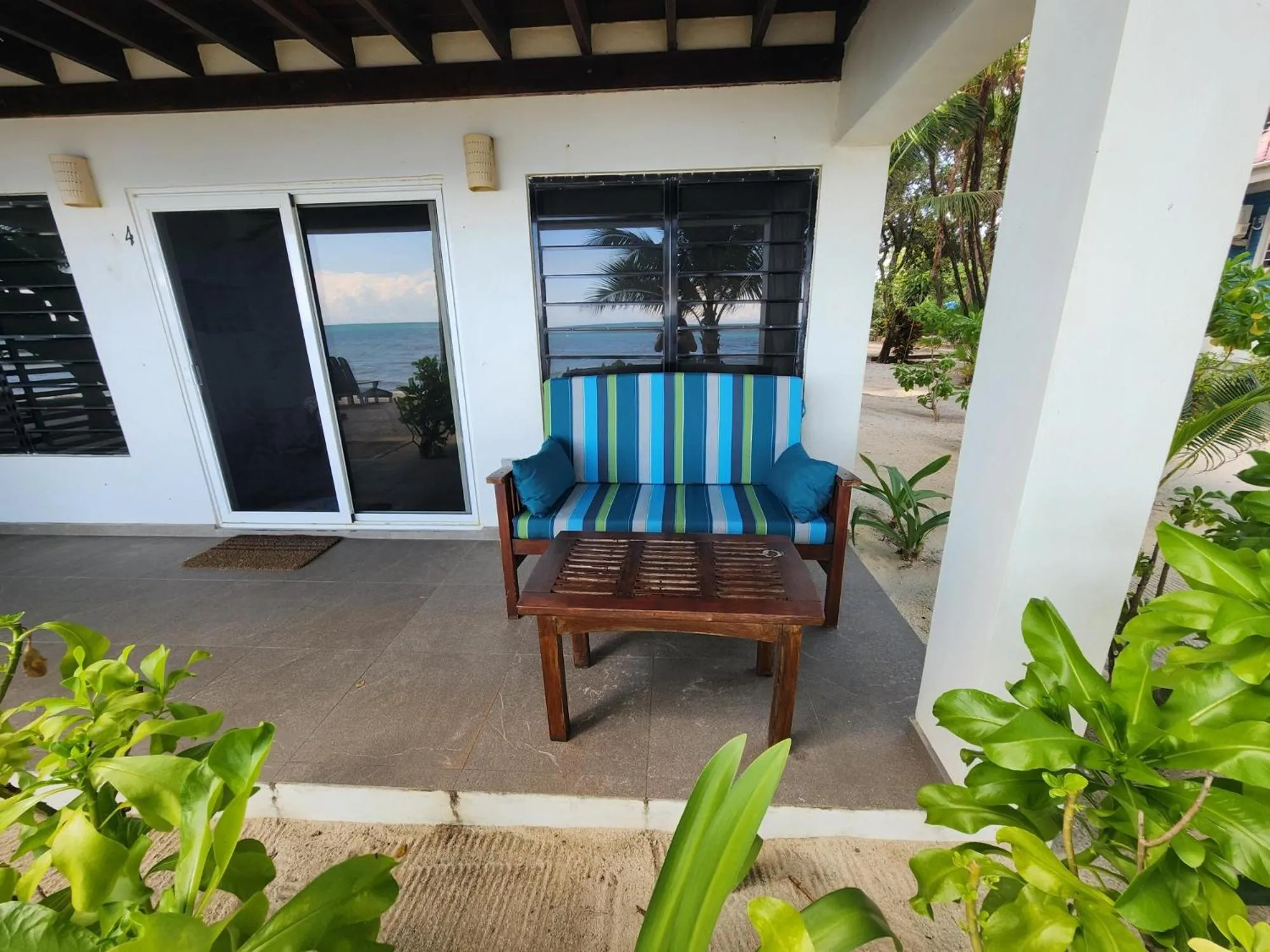 Patio in Maya Beach Hotel