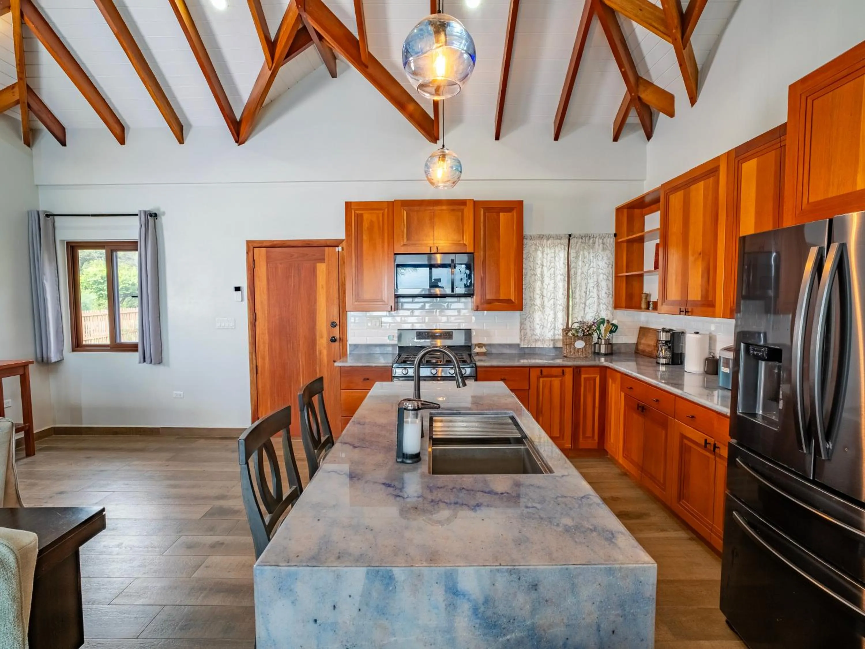 kitchen in Maya Beach Hotel
