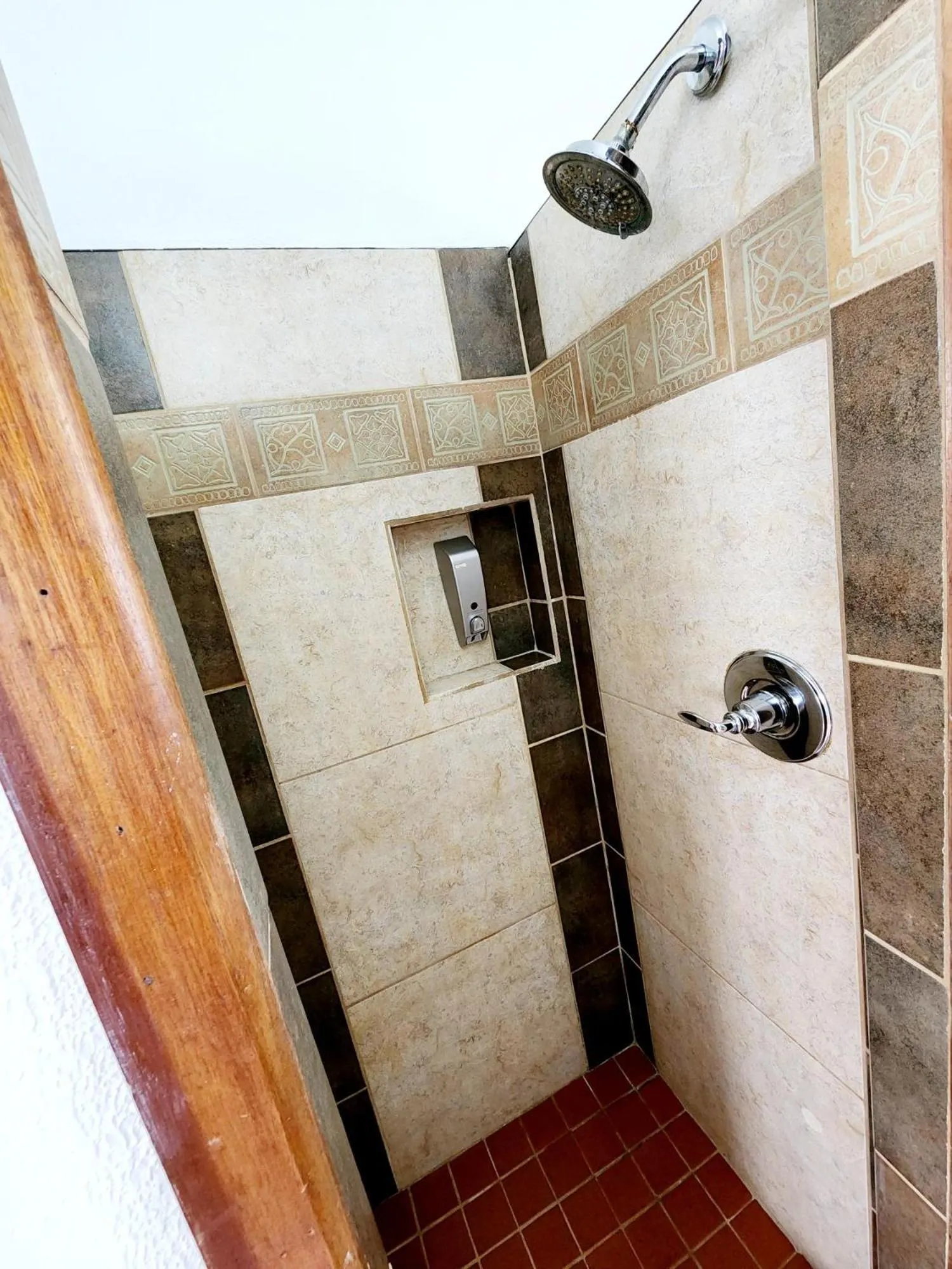 Shower in Maya Beach Hotel