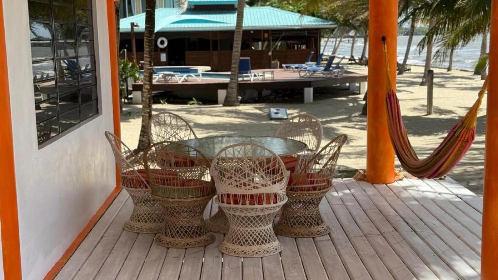 Patio in Maya Beach Hotel