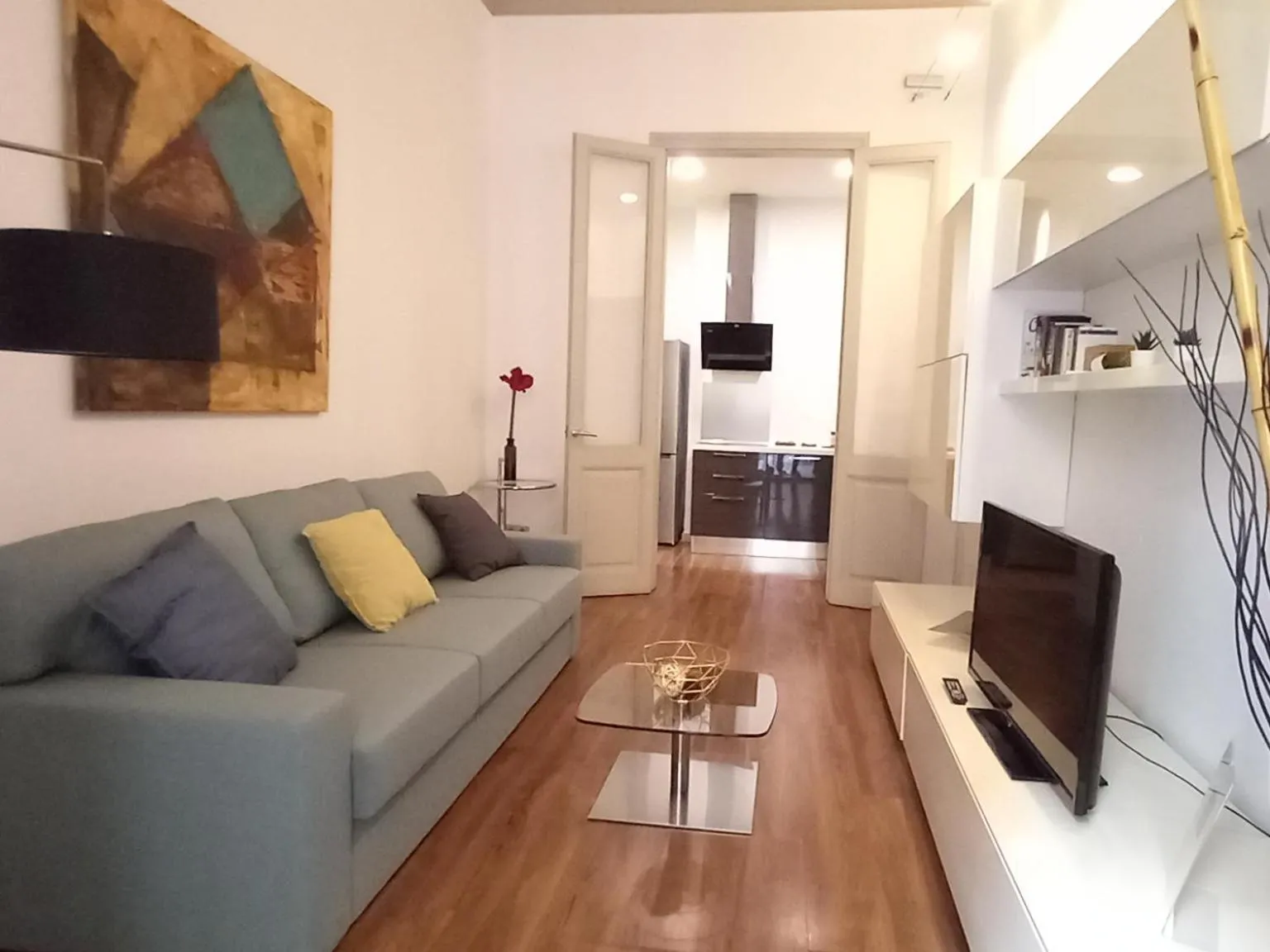 TV and multimedia in Great location with private terrace