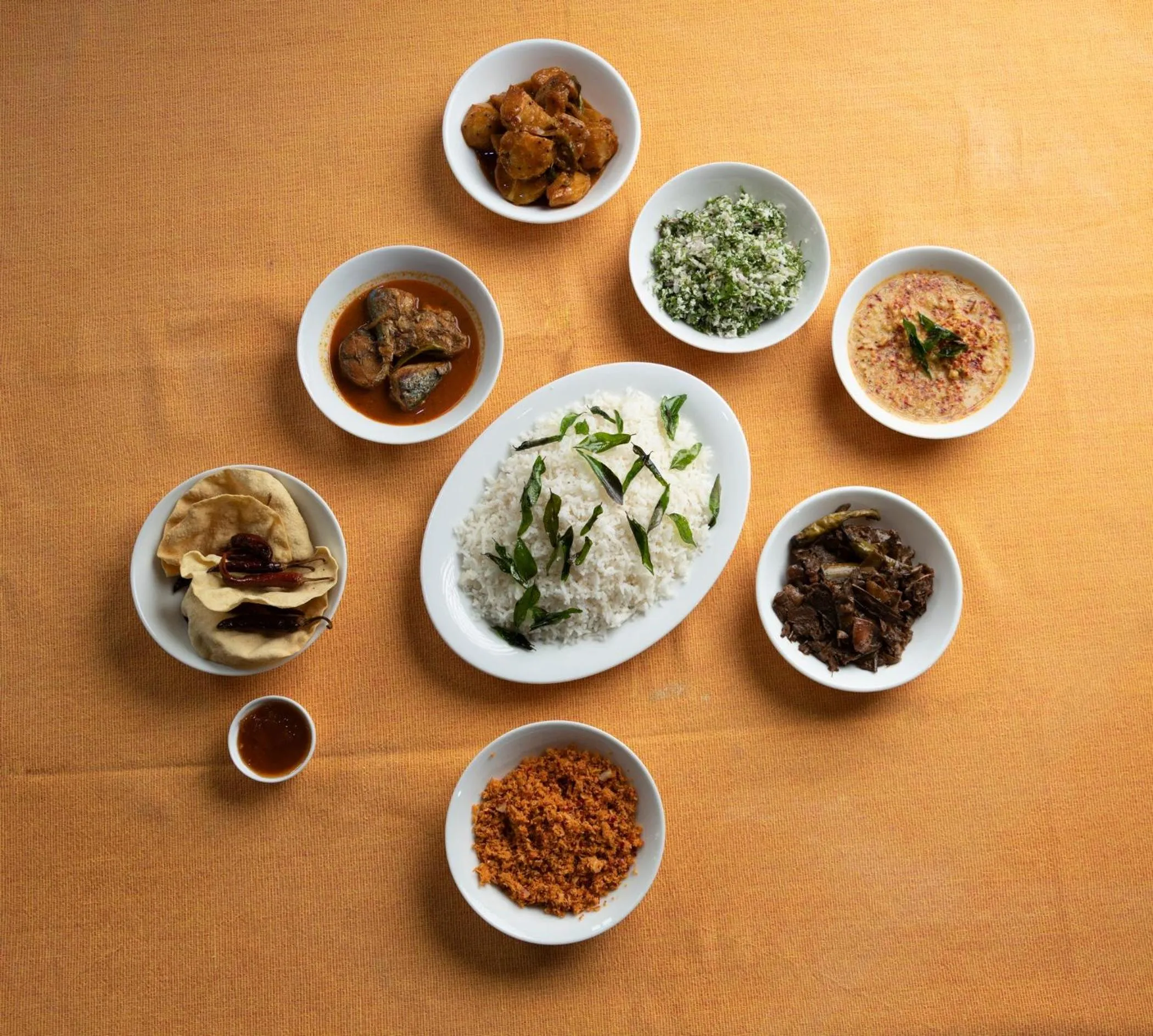 Food in Melheim Kandy Villas