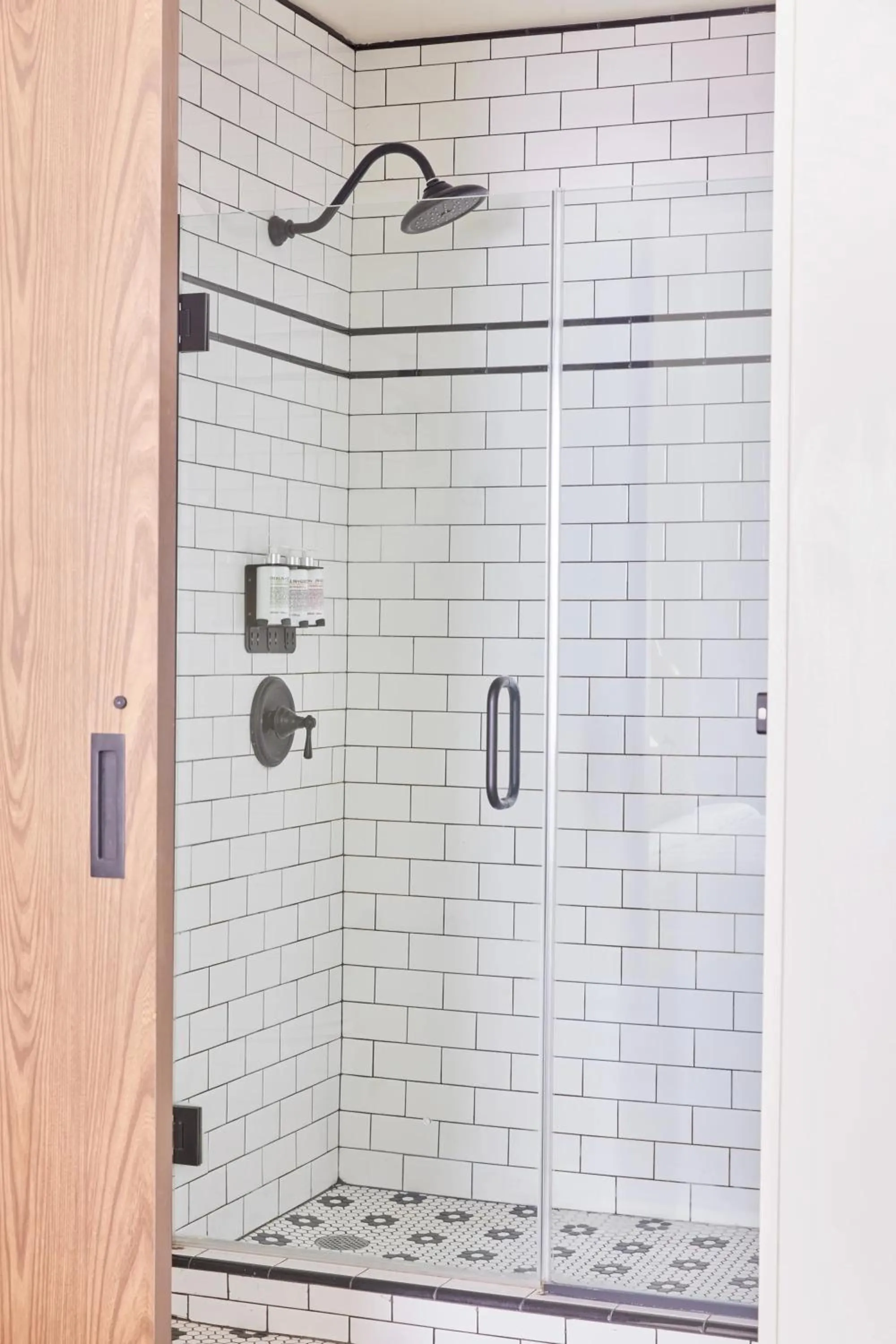 Shower in FOUND Hotel, San Francisco