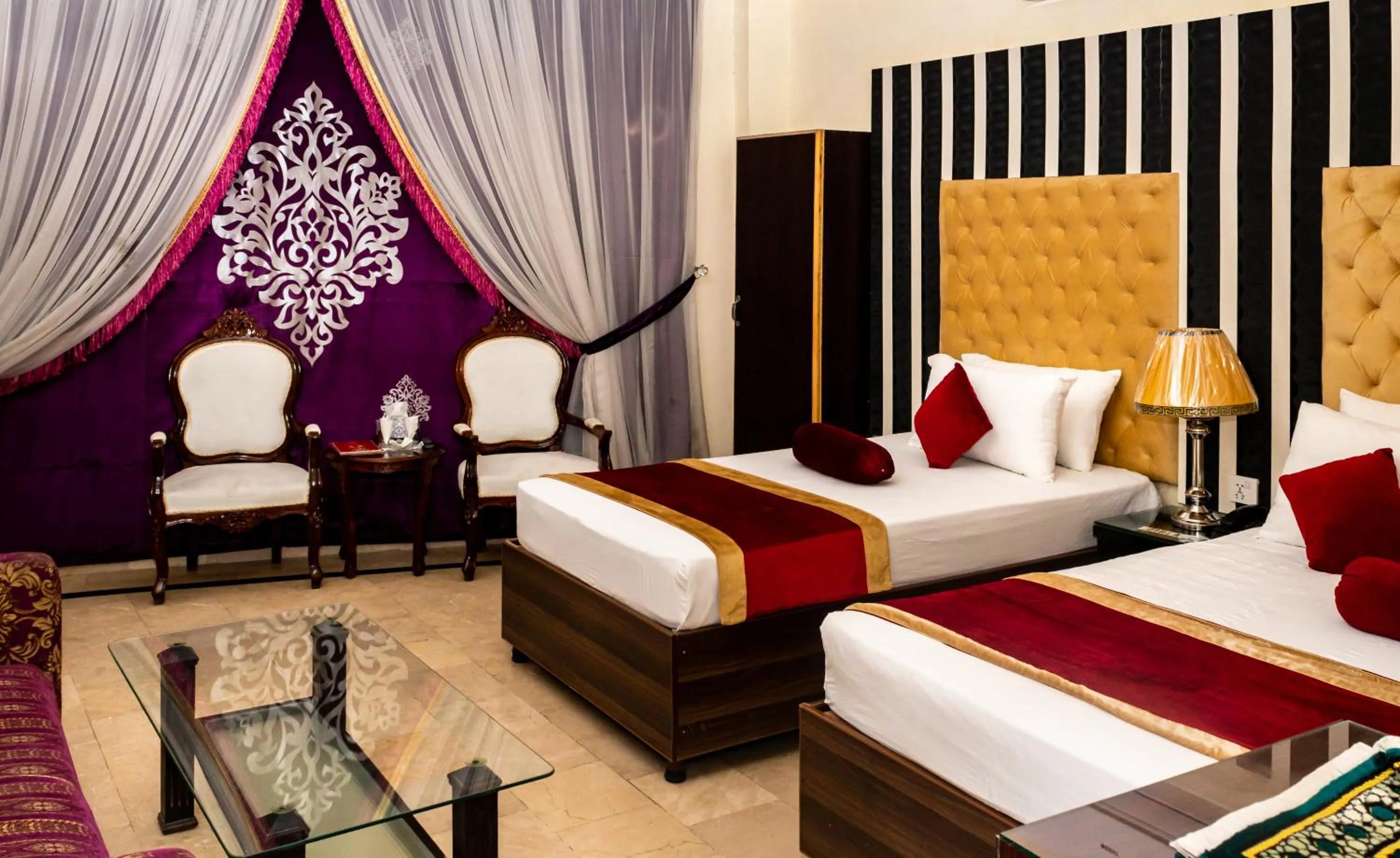 Bed in Rose Palace Hotel, Garden Town