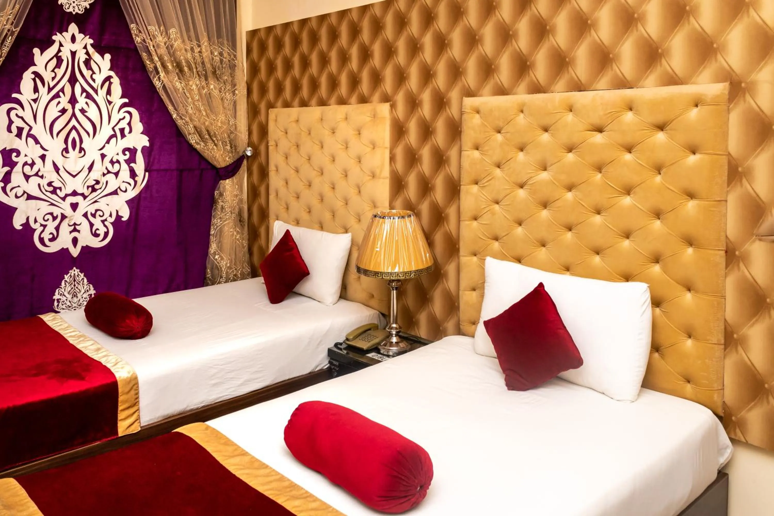 Bed in Rose Palace Hotel, Garden Town