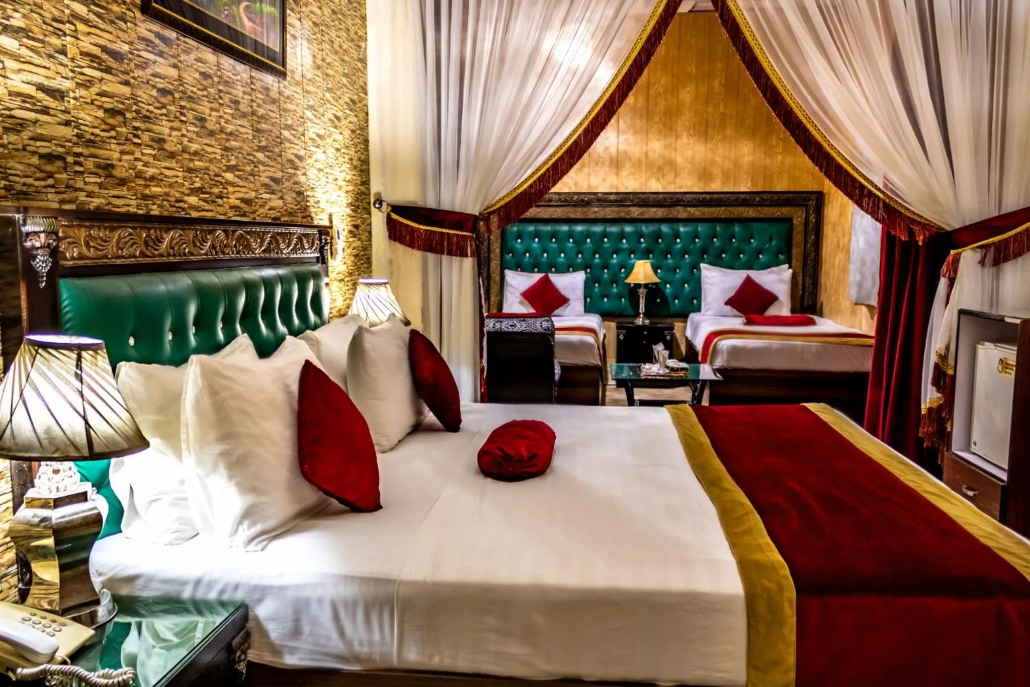 Bed in Rose Palace Hotel, Garden Town