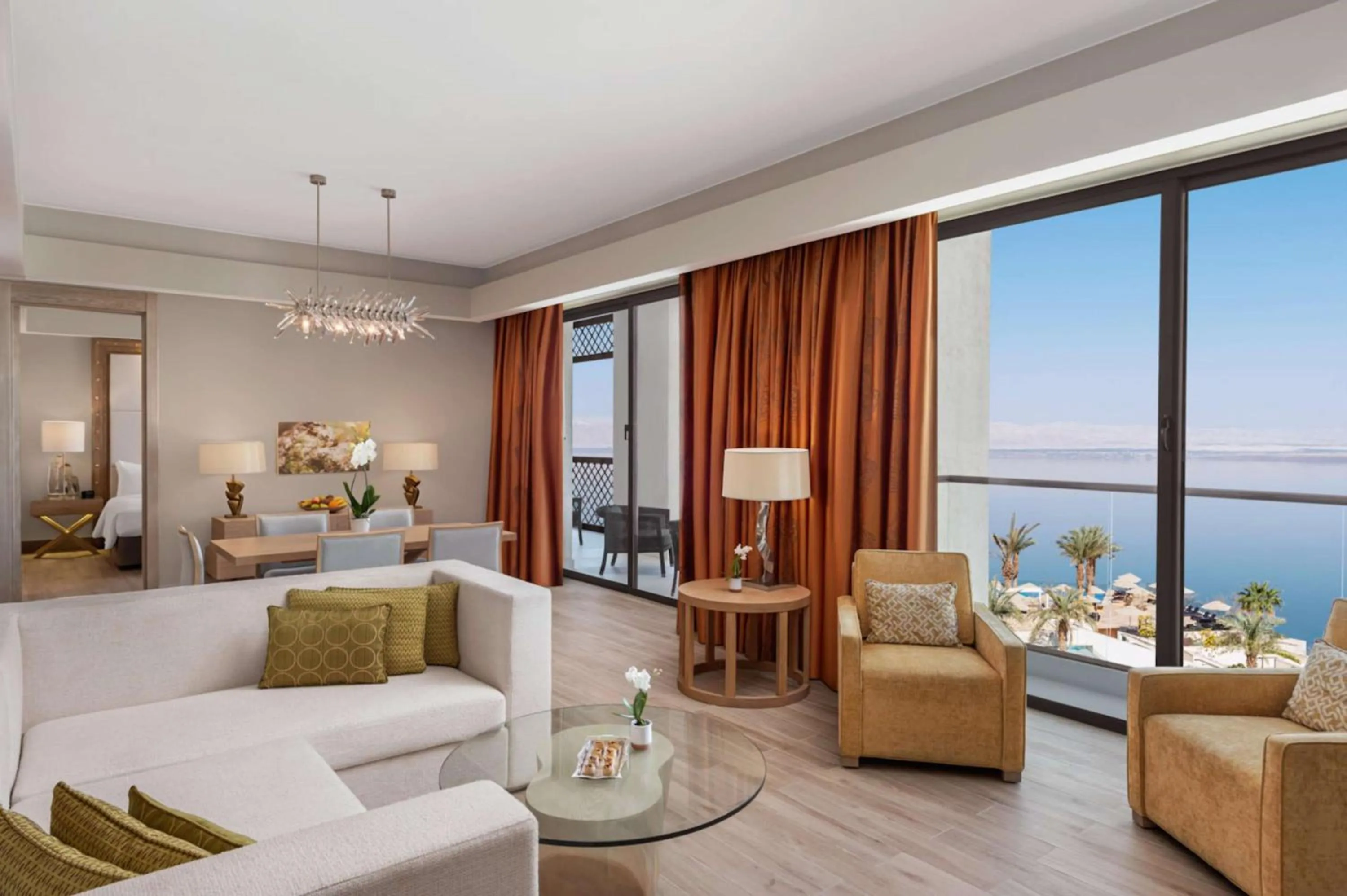 Living room in Hilton Dead Sea Resort & Spa