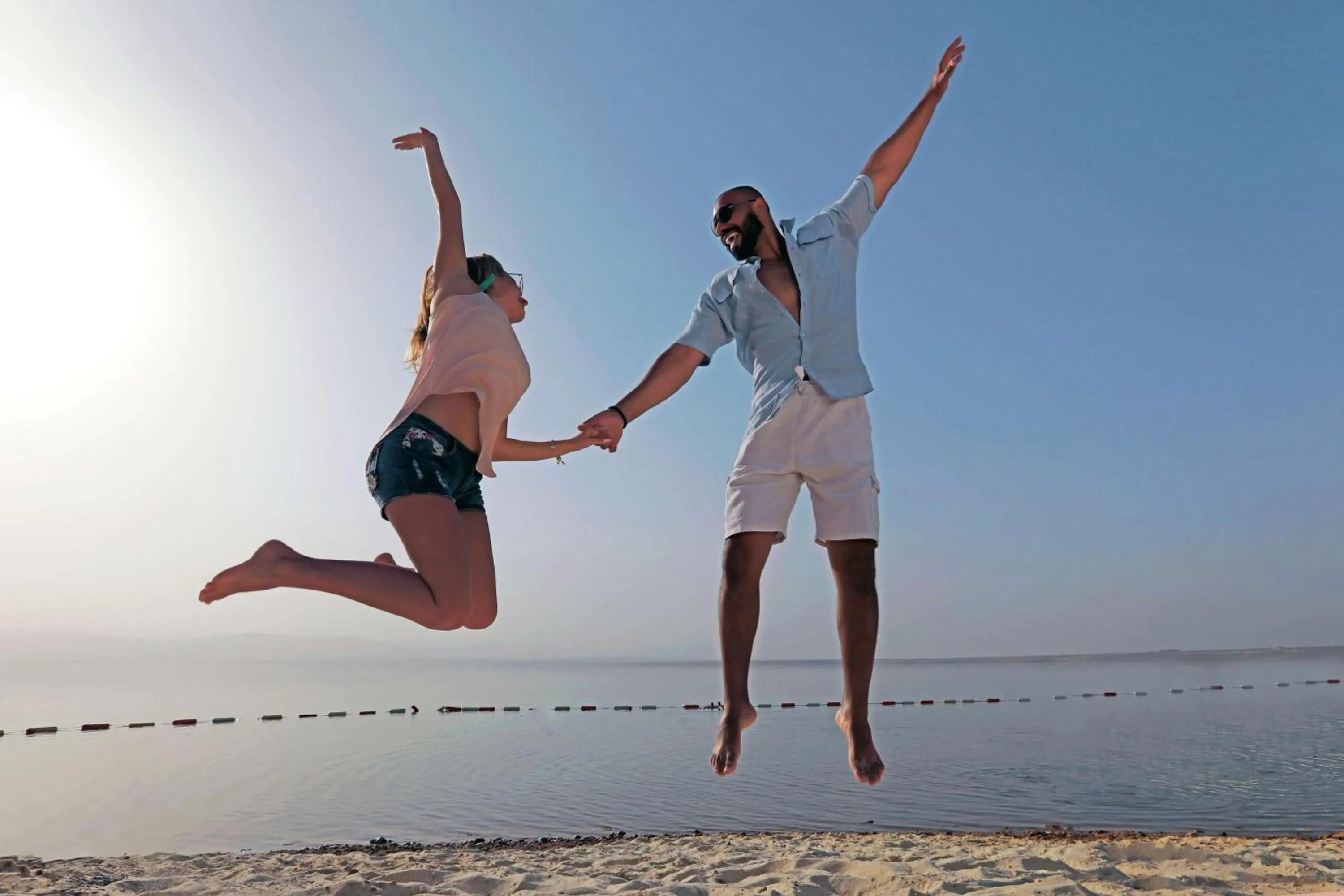 Beach in Hilton Dead Sea Resort & Spa