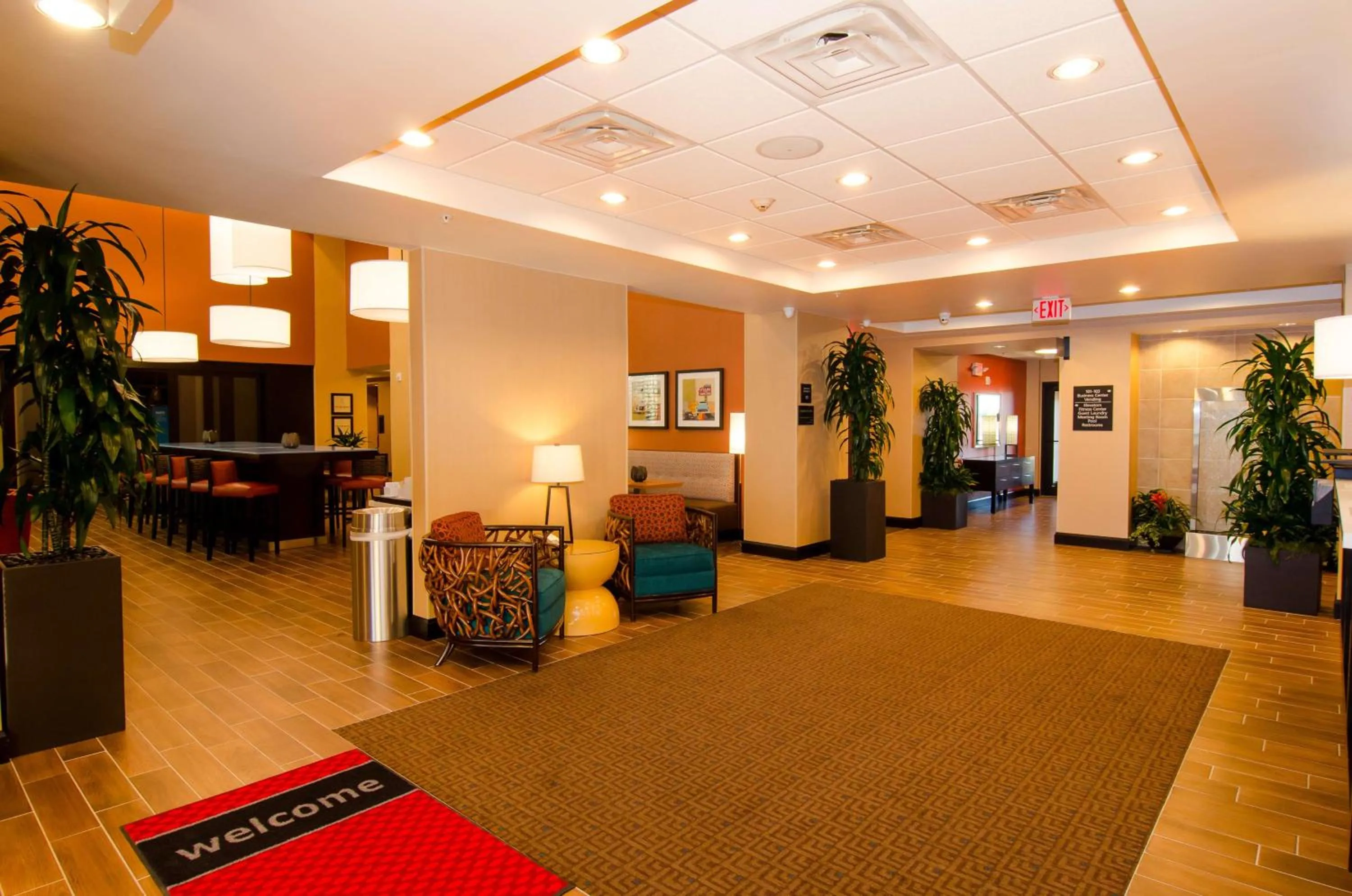 Lobby or reception in Hampton Inn & Suites Huntsville