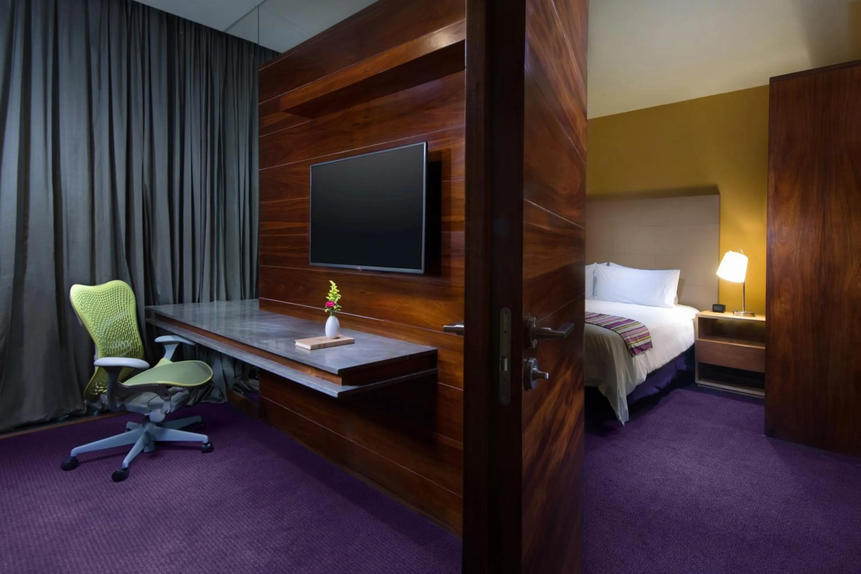 Bed in Hilton Garden Inn Monterrey Airport