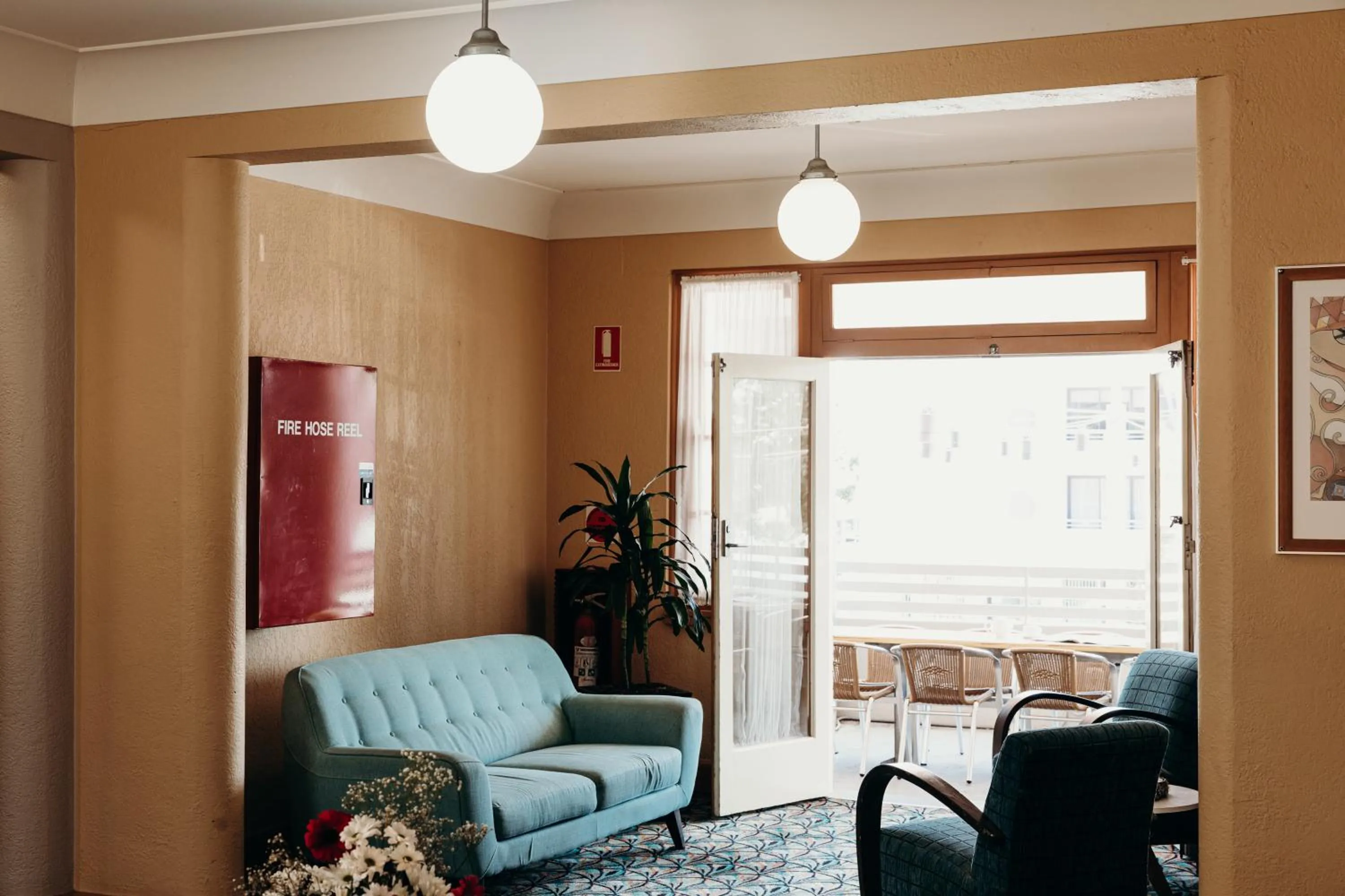 Seating area in Port Macquarie Hotel