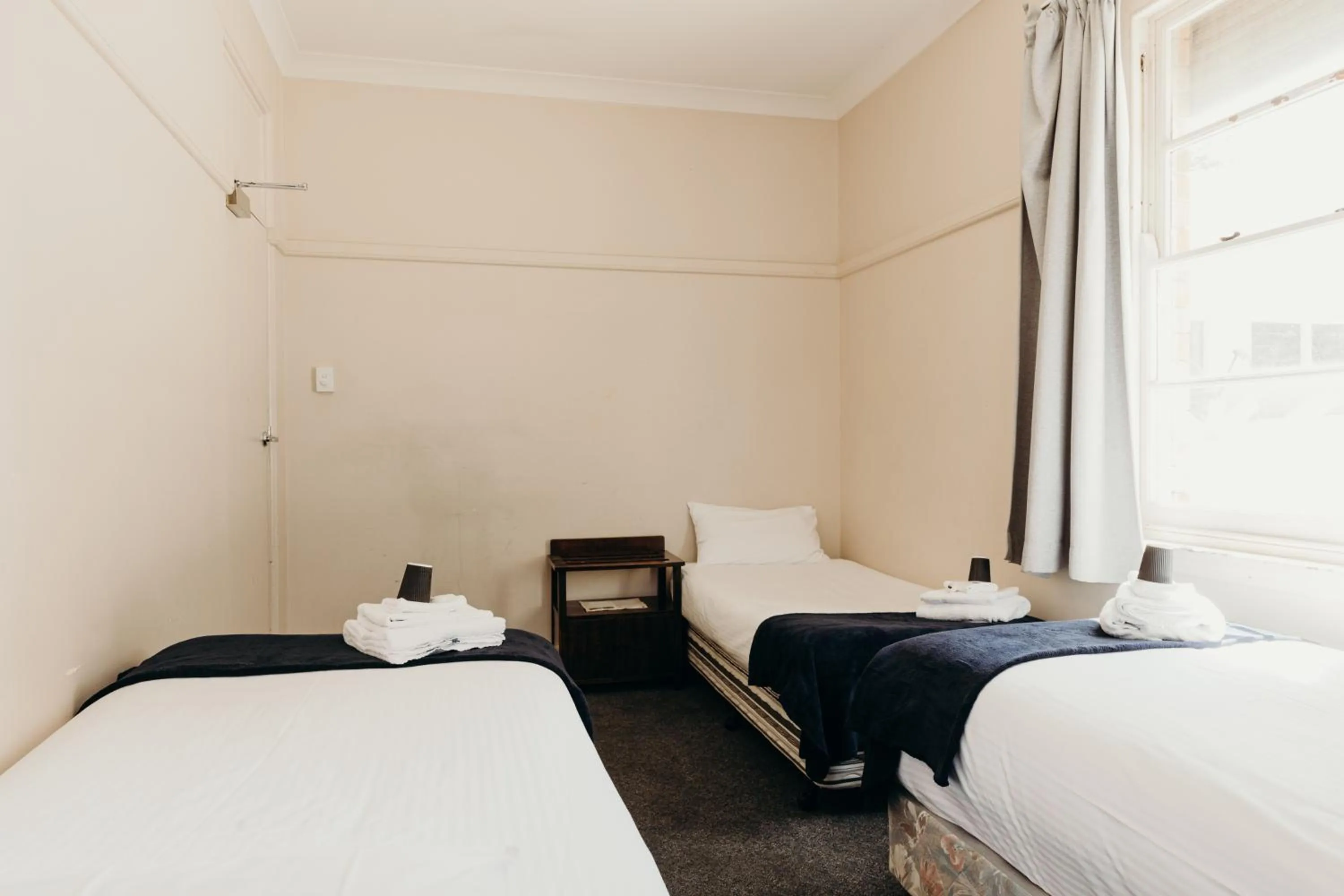 Bed in Port Macquarie Hotel