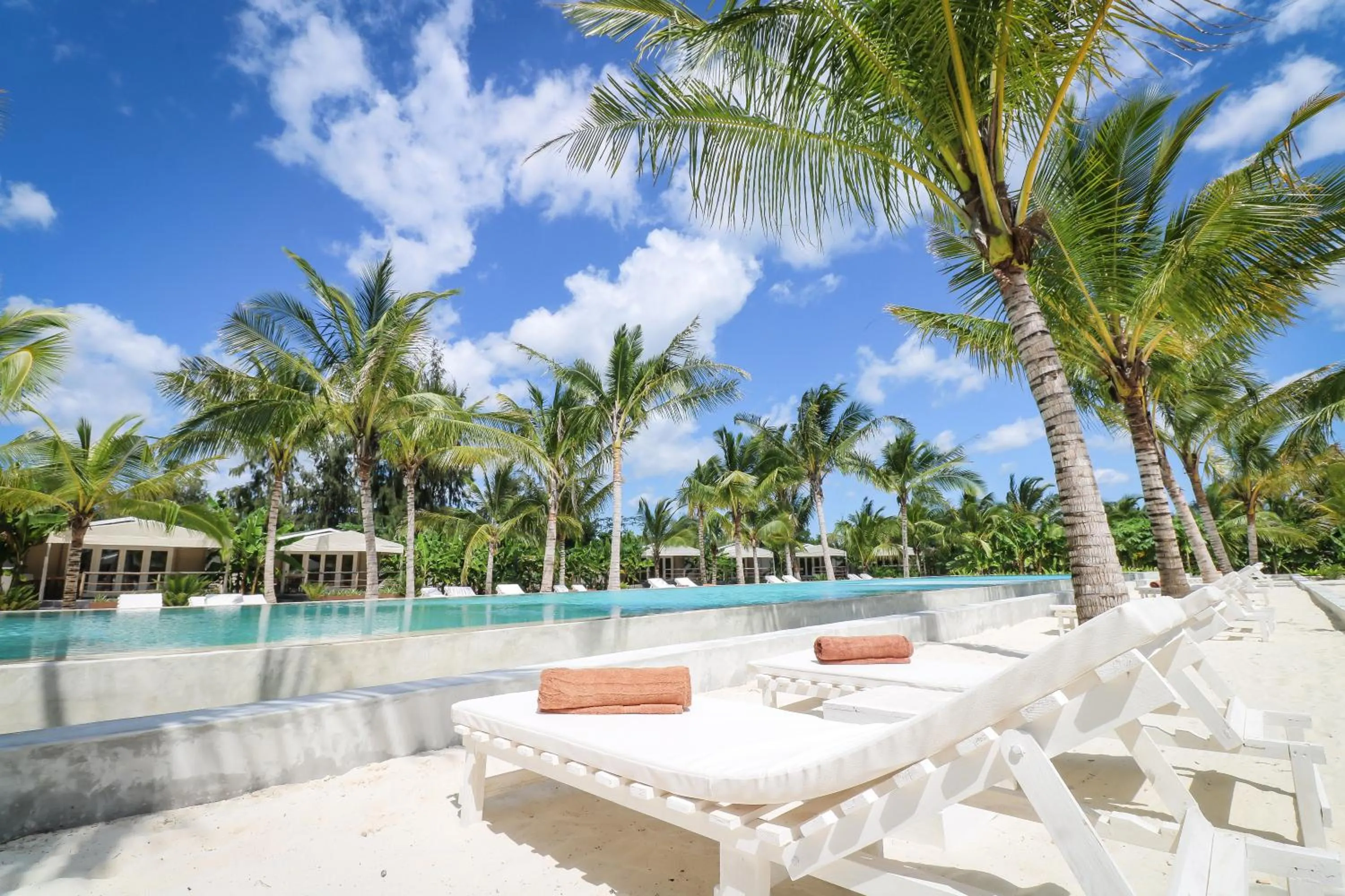 Swimming pool in Mwezi Boutique Resort