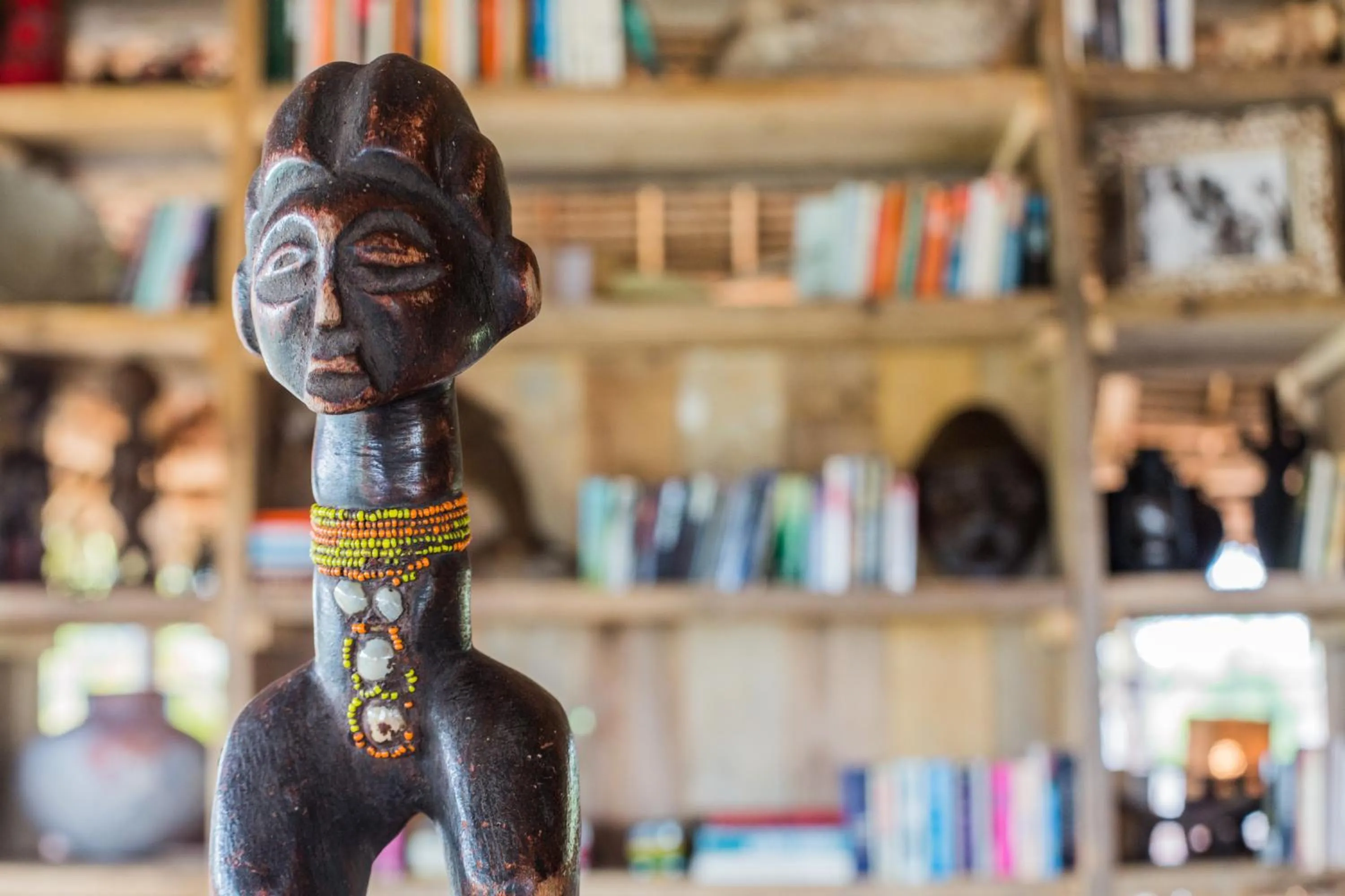 Library in Mwezi Boutique Resort