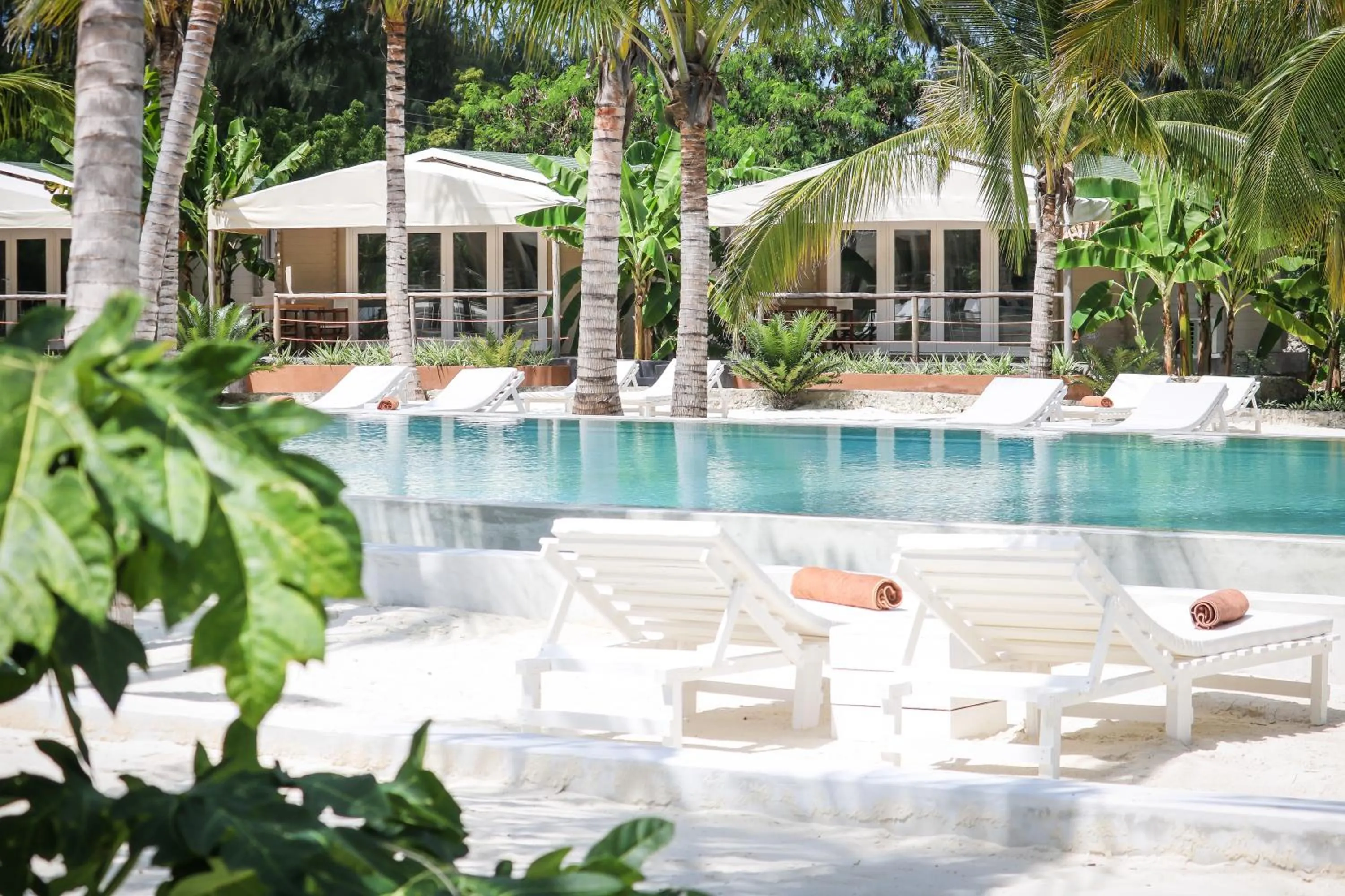 Swimming pool in Mwezi Boutique Resort