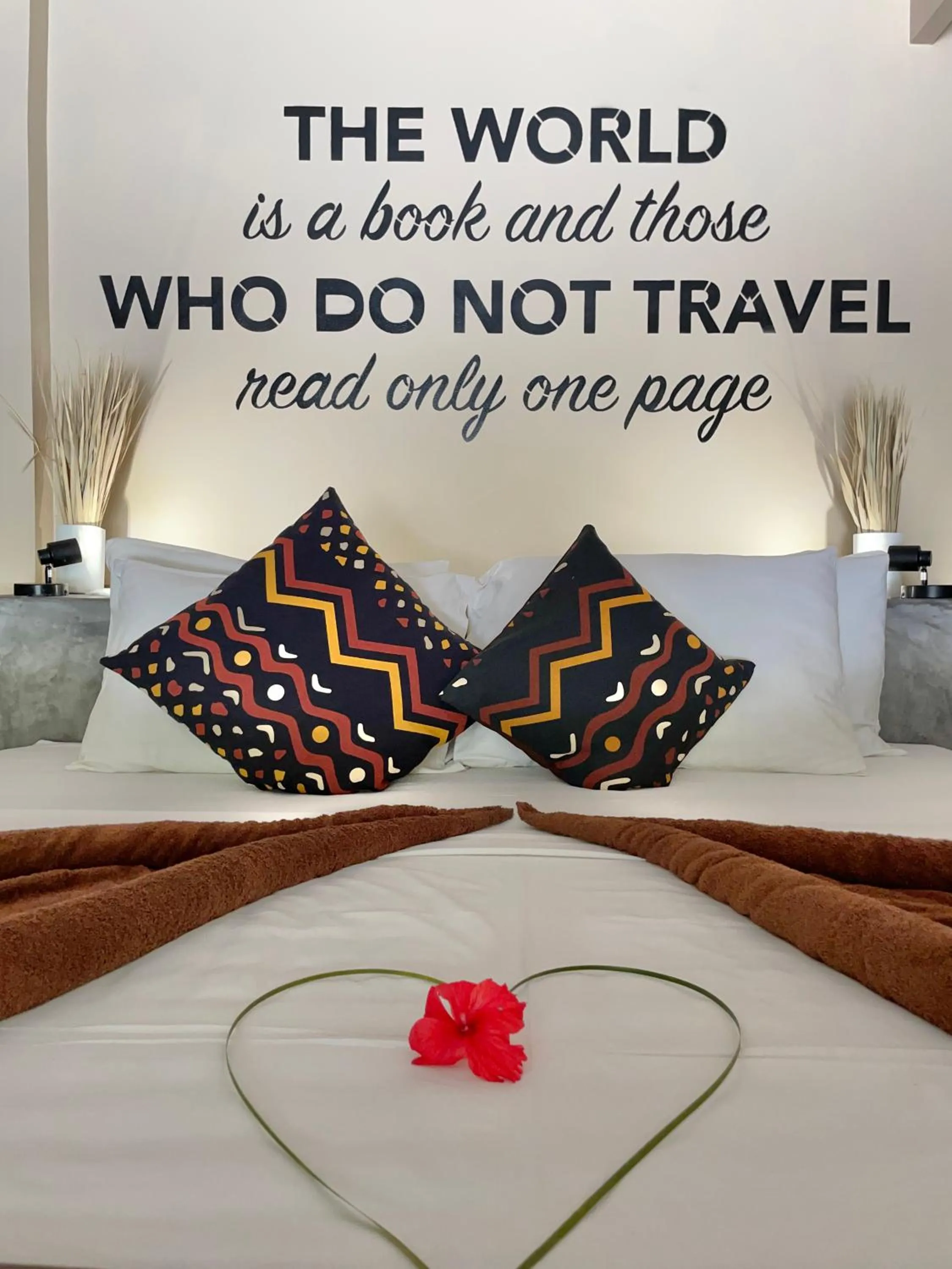 Decorative detail in Mwezi Boutique Resort