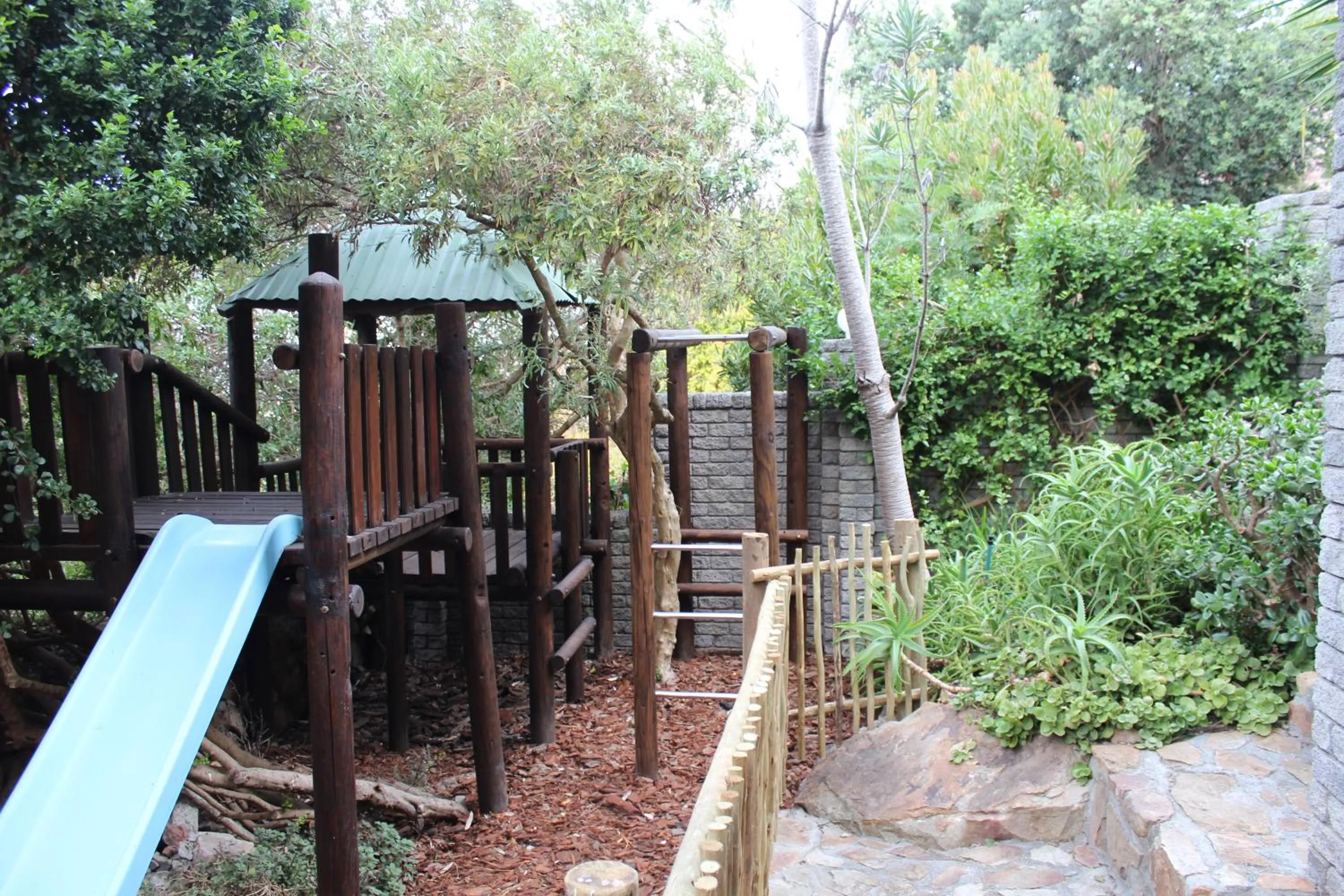 Children play ground in Bluebottle Guesthouse