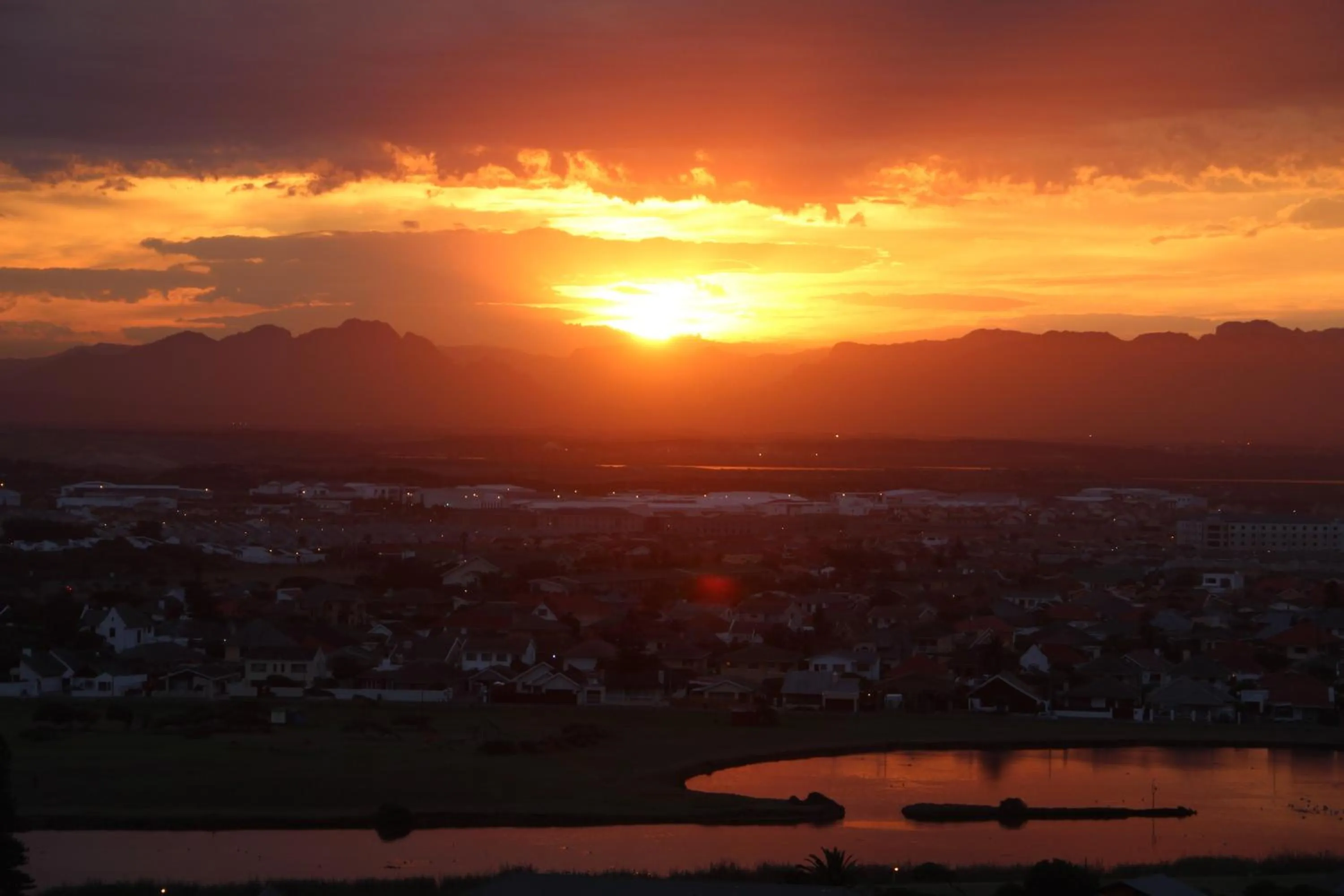 Mountain view in Bluebottle Guesthouse