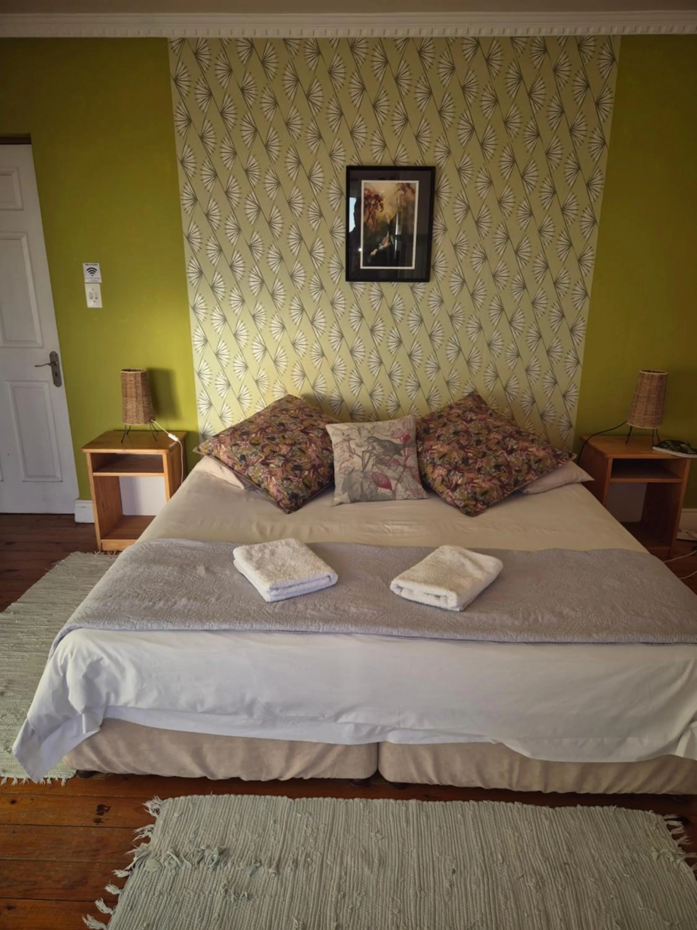 Bed in Bluebottle Guesthouse