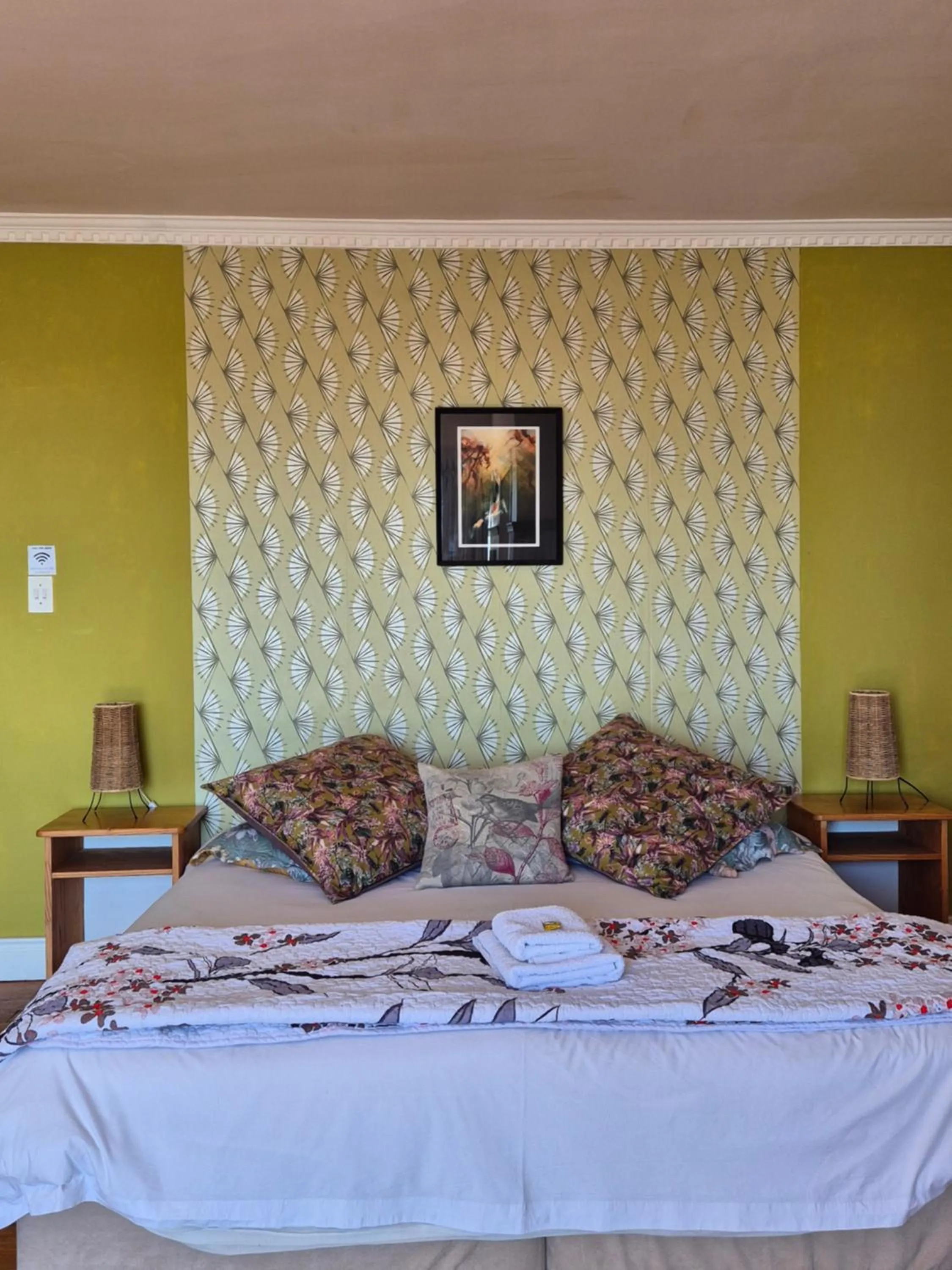 Bed in Bluebottle Guesthouse