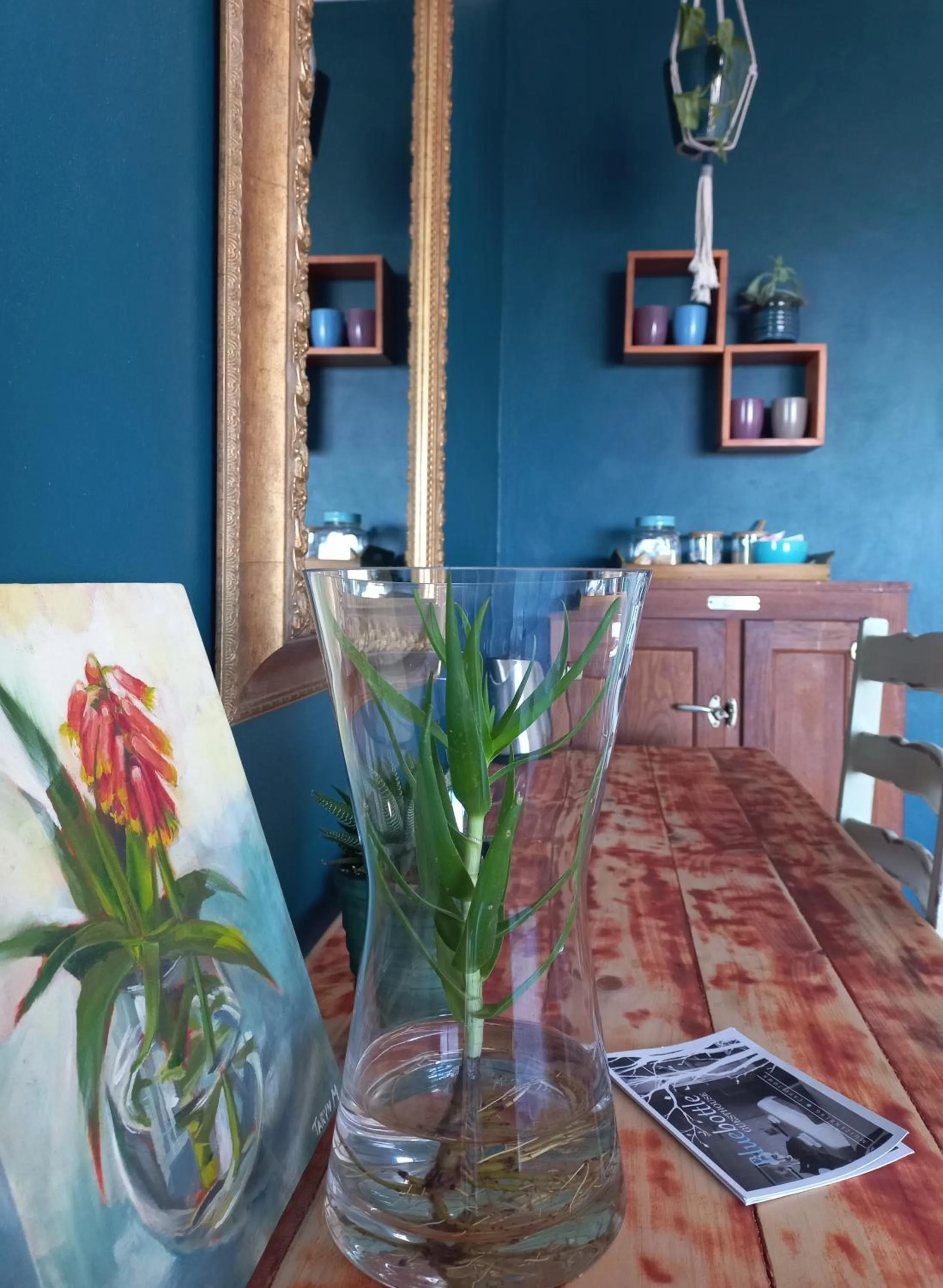 Decorative detail in Bluebottle Guesthouse