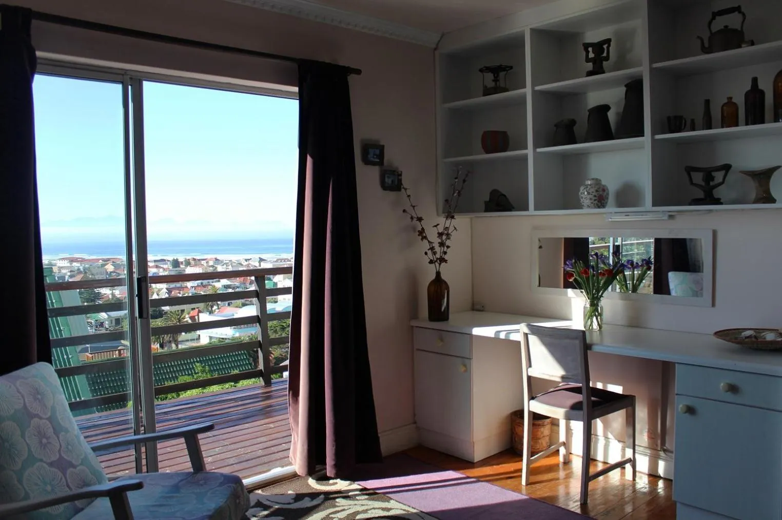 Seating area in Bluebottle Guesthouse