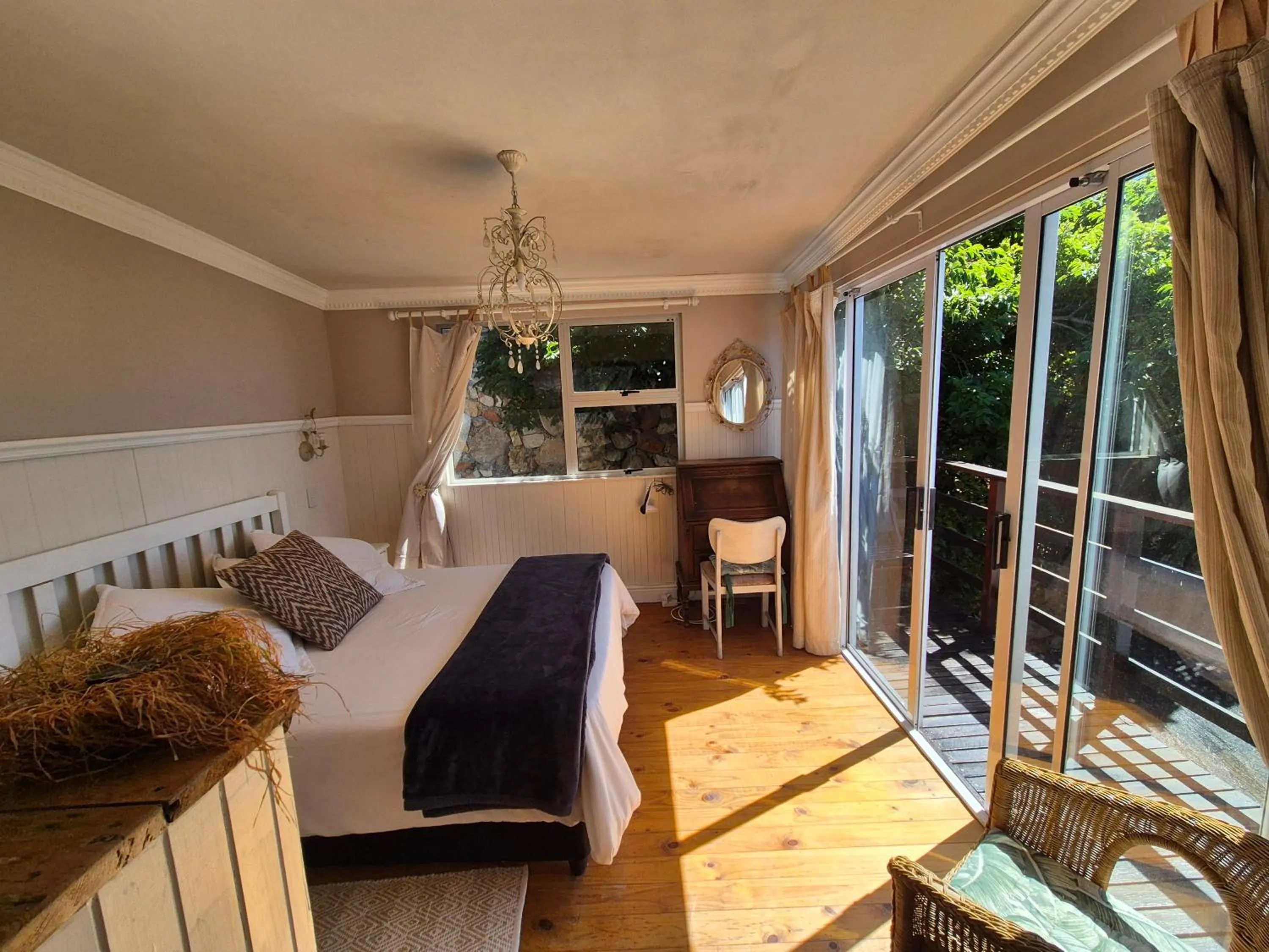 Bed in Bluebottle Guesthouse