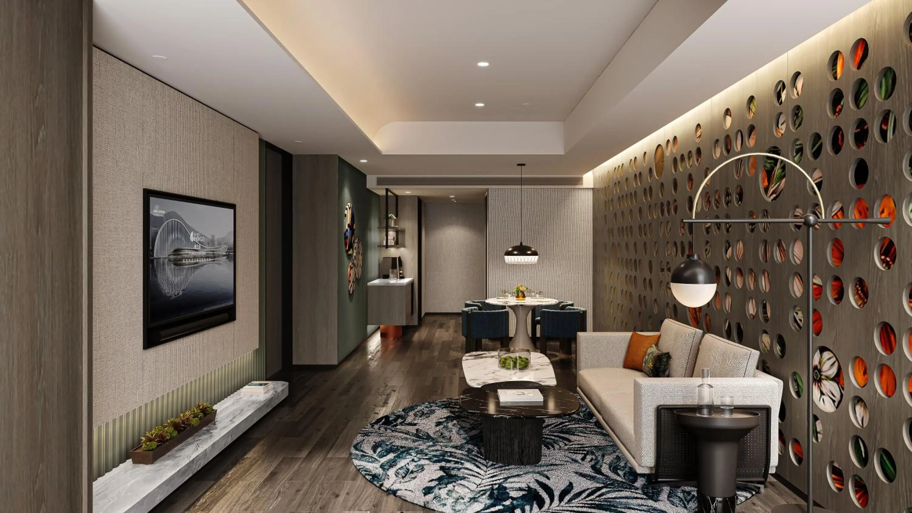 Photo of the whole room in Hotel Indigo Zhuhai Hengqin by IHG