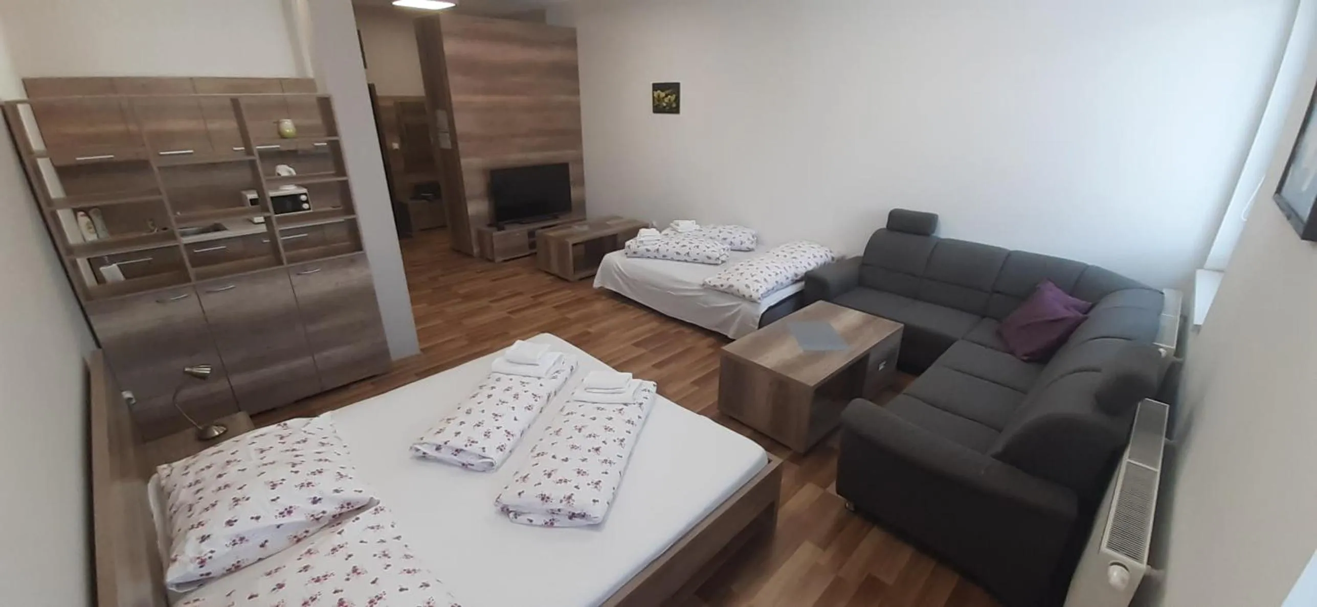 TV and multimedia, Bed in Apartments MODOM
