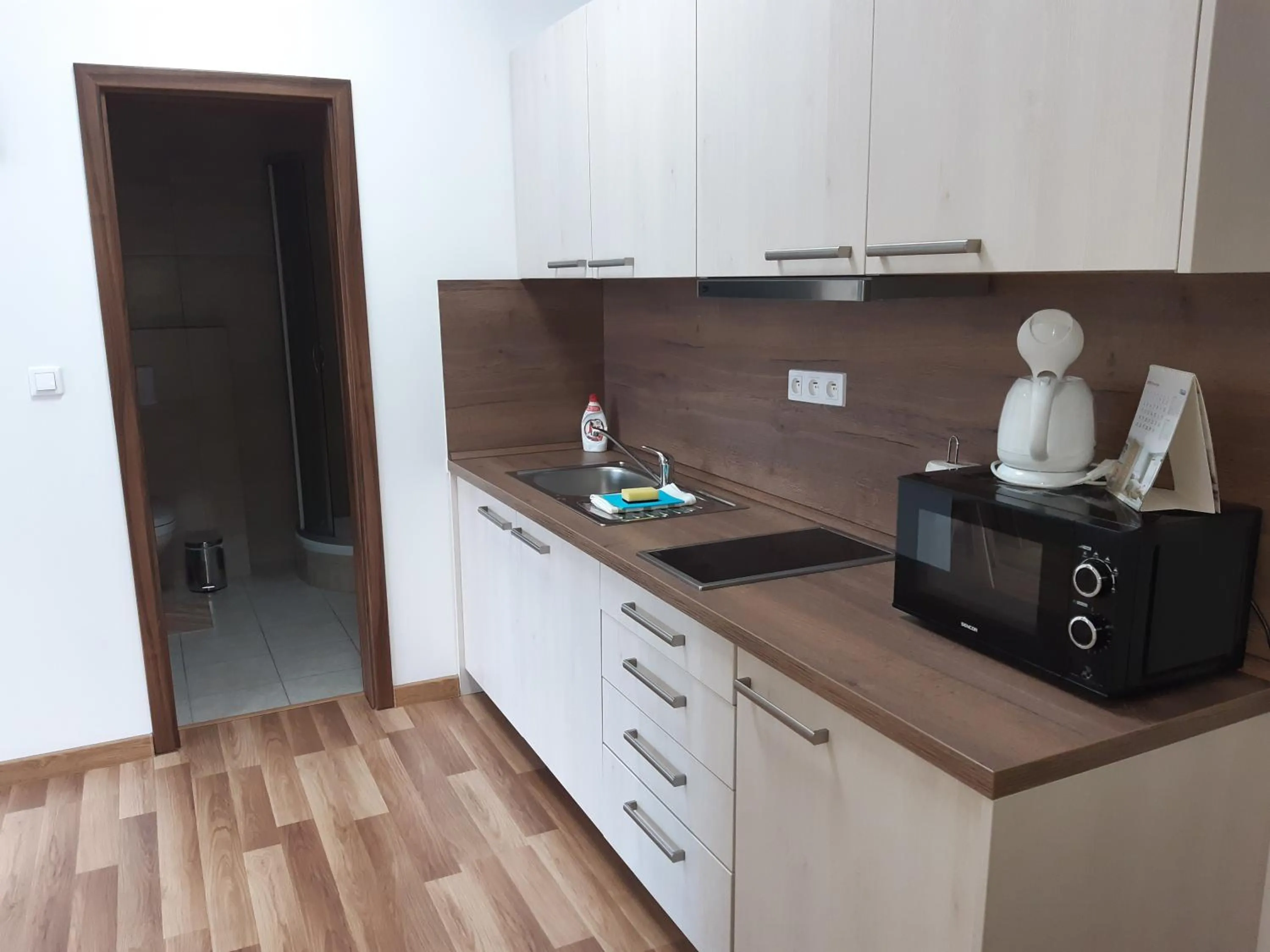 Kitchen or kitchenette in Apartments MODOM