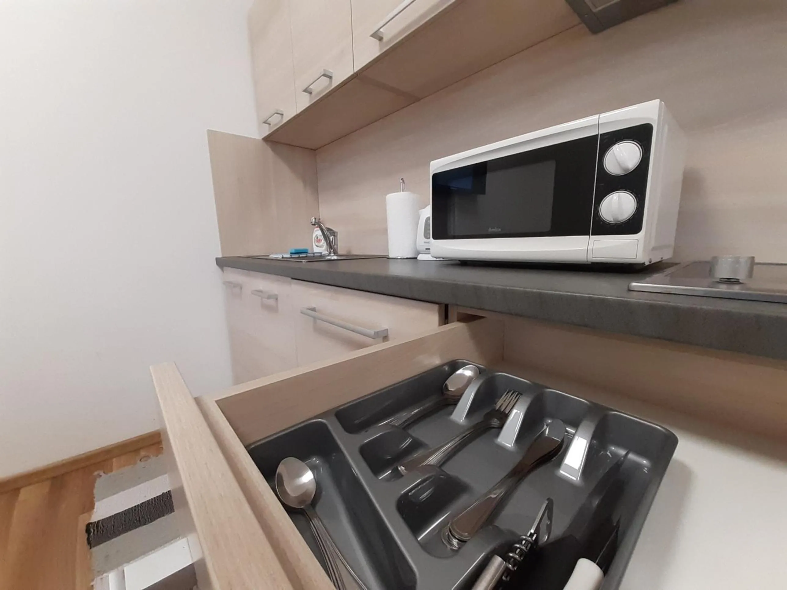 Kitchen or kitchenette in Apartments MODOM