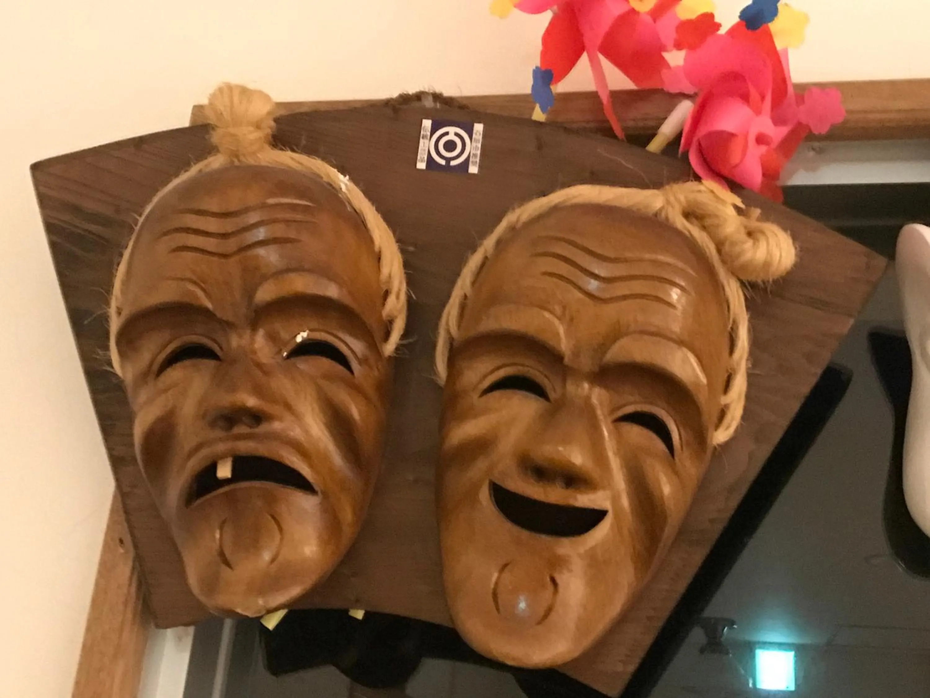 Decorative detail in Minshuku Irayoi