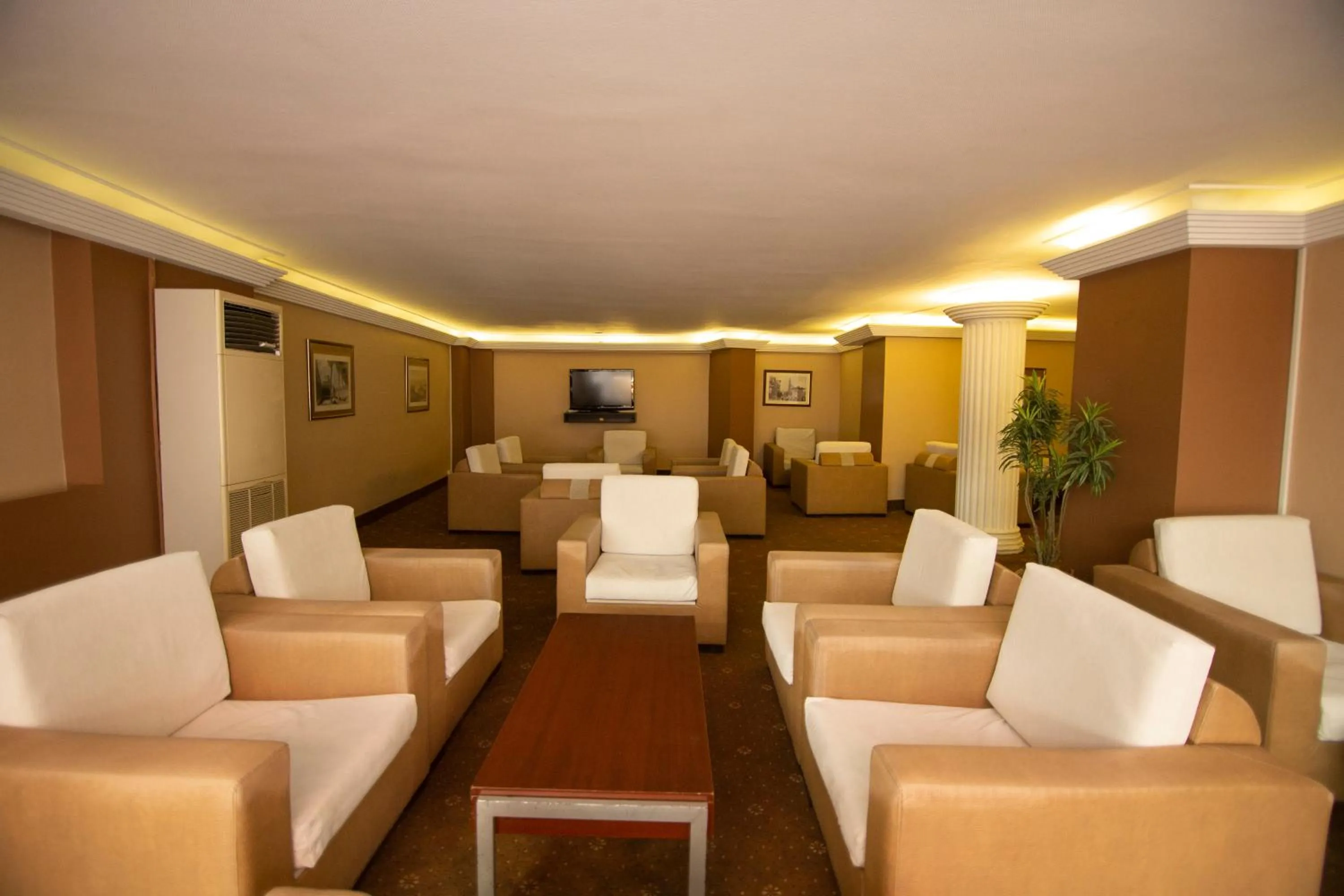 Seating area in Sahinler Hotel