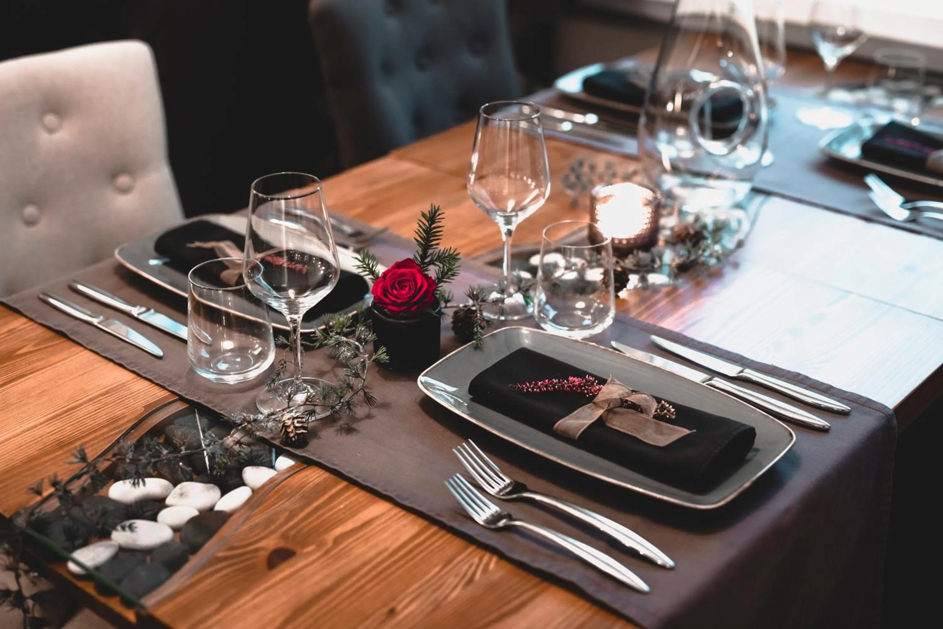 Food and drinks in Beana Laponia - Wilderness boutique hotel with safaris