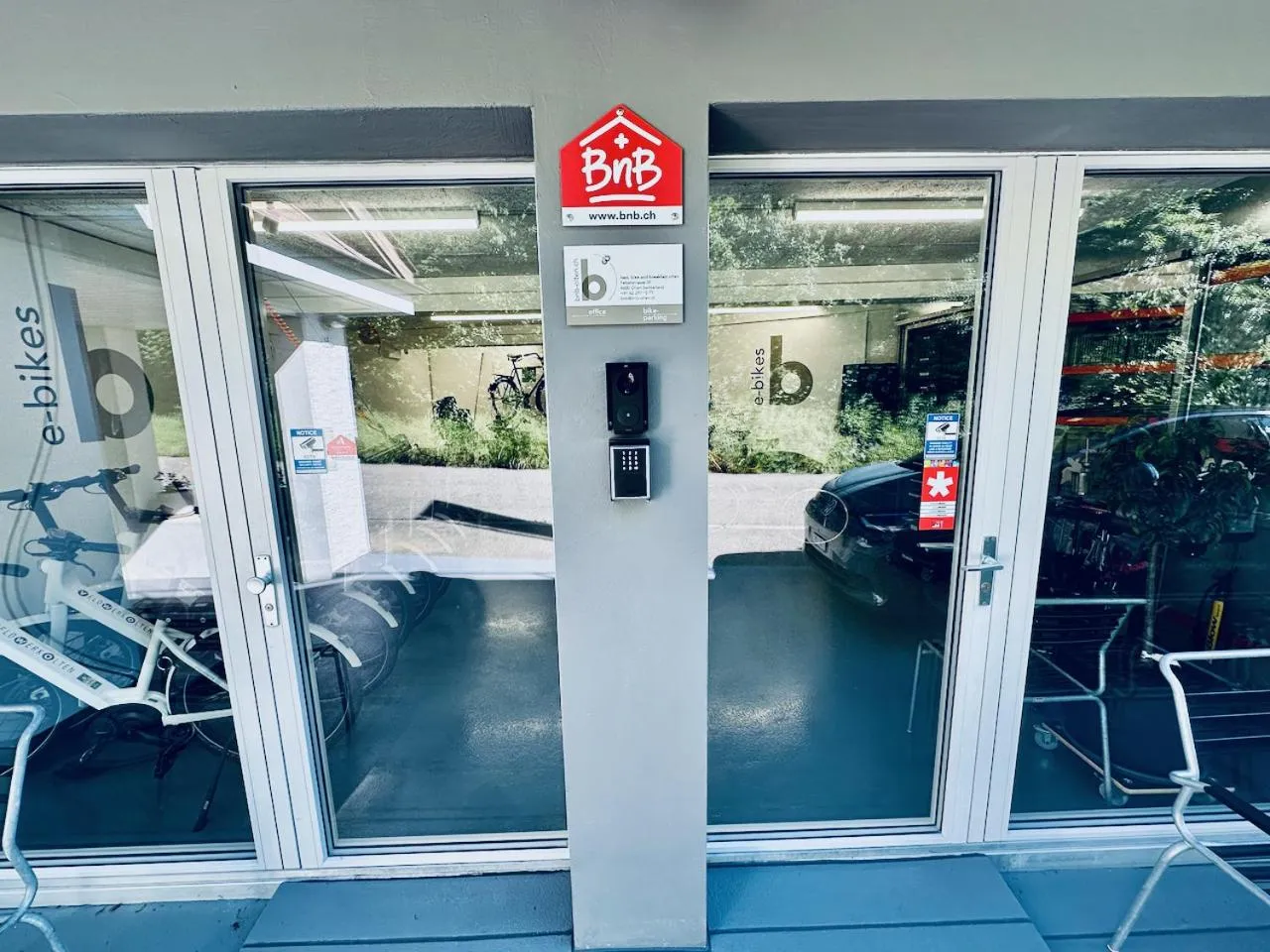 Property building in Bed Bike and Breakfast Olten